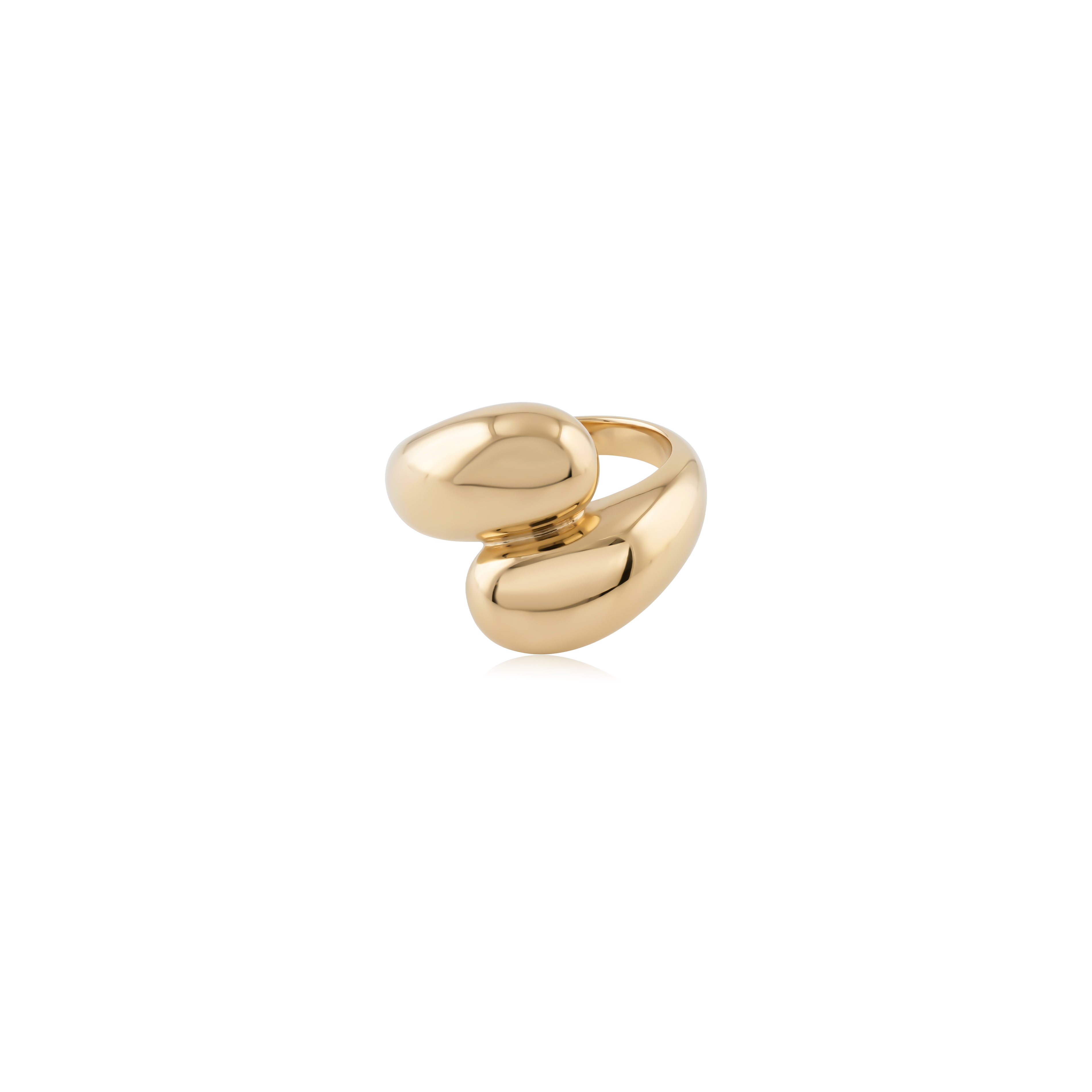 Duette - 14kt Gold Vermeil Ring