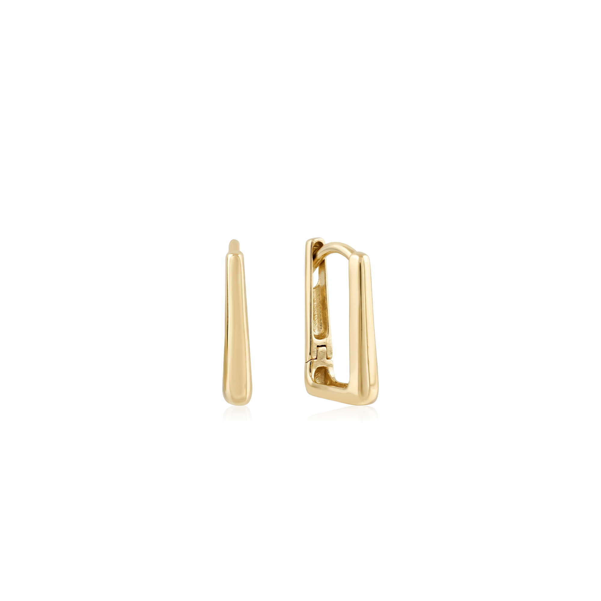 Rectra - 14kt Gold Vermeil Earrings
