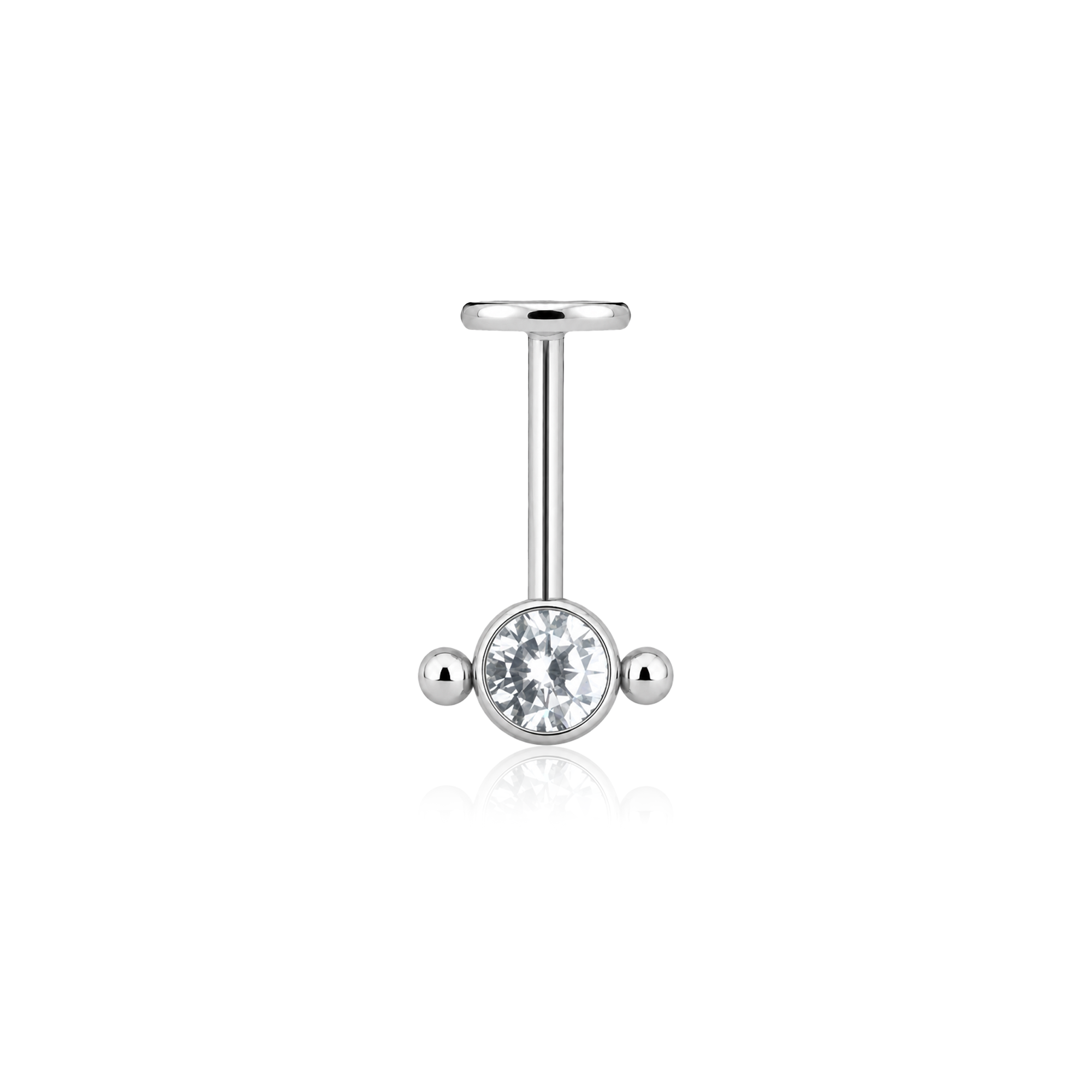 Crystal with Bead Detail Hidden Helix