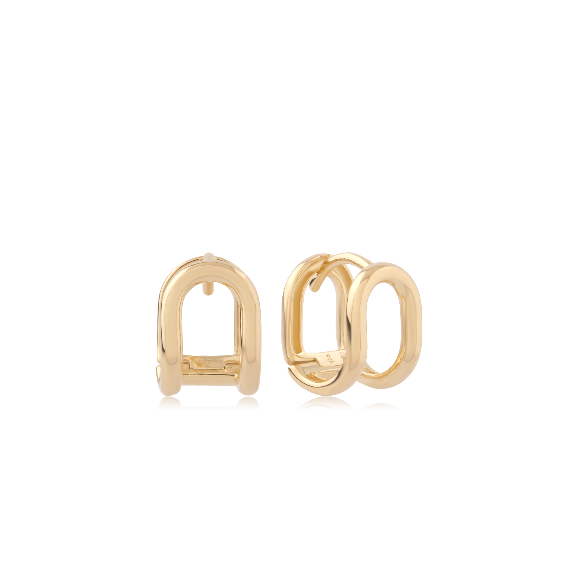 Baskara - 14kt Gold Vermeil Earrings
