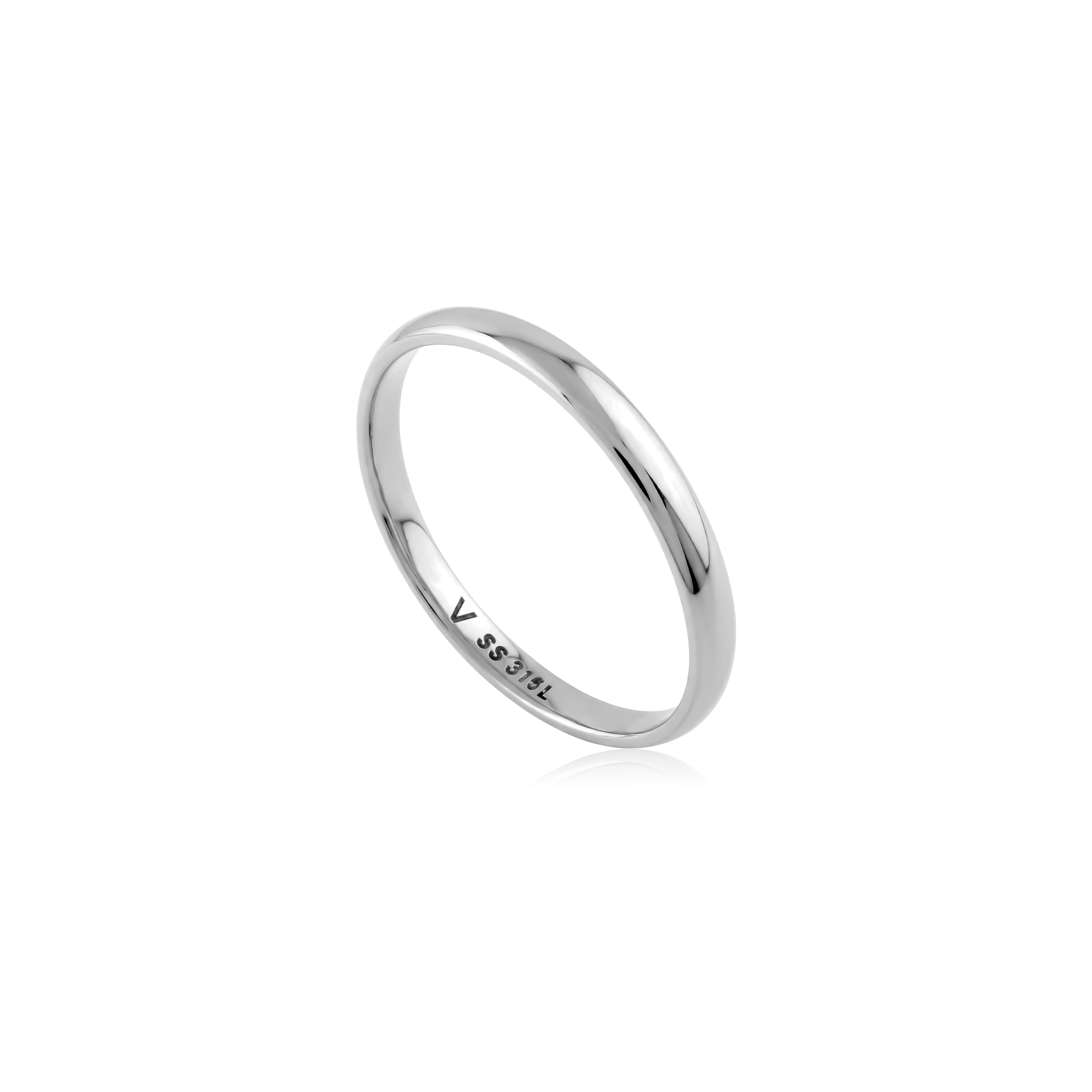 Steel Ring - Slim Band