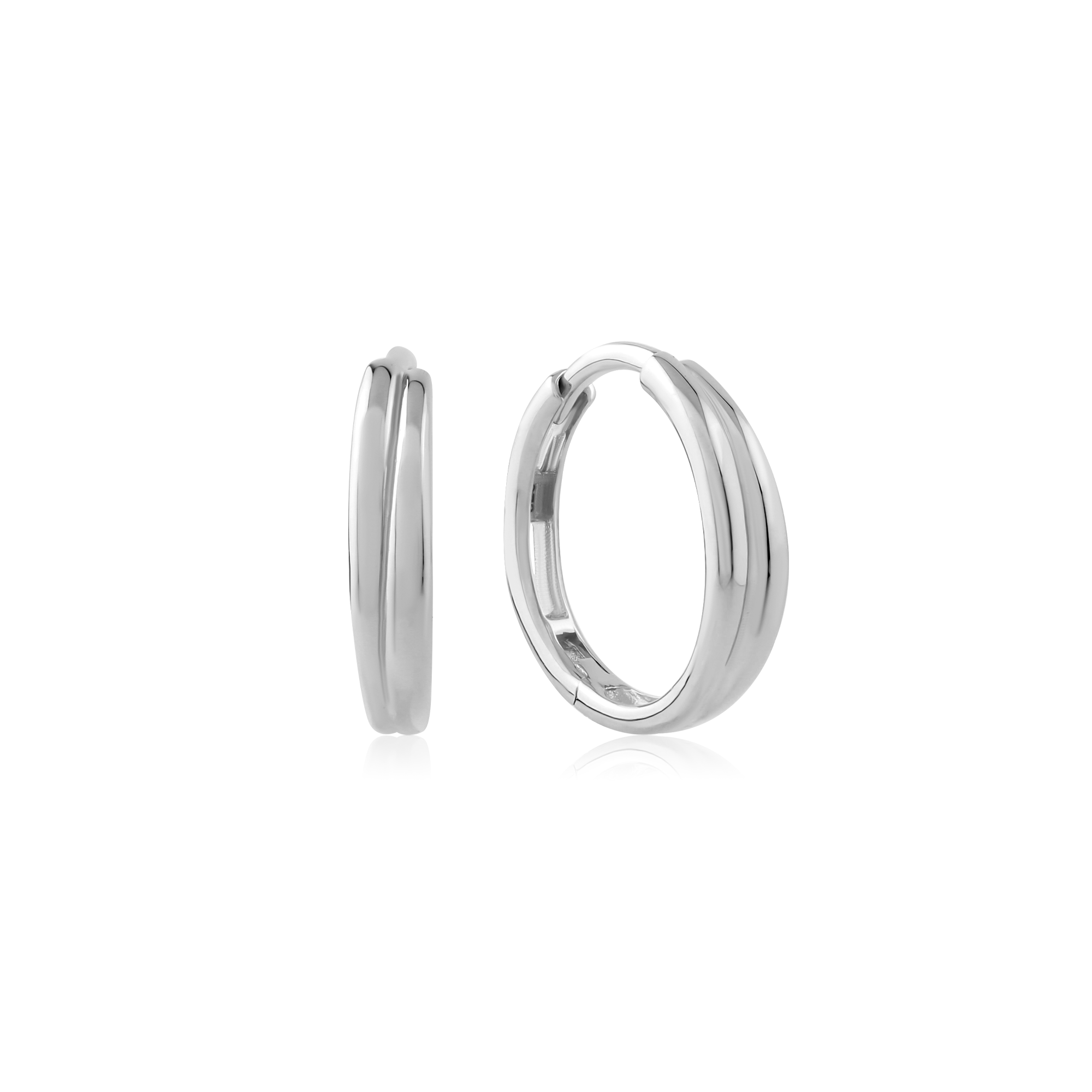 Twina - Sterling Silver Earrings