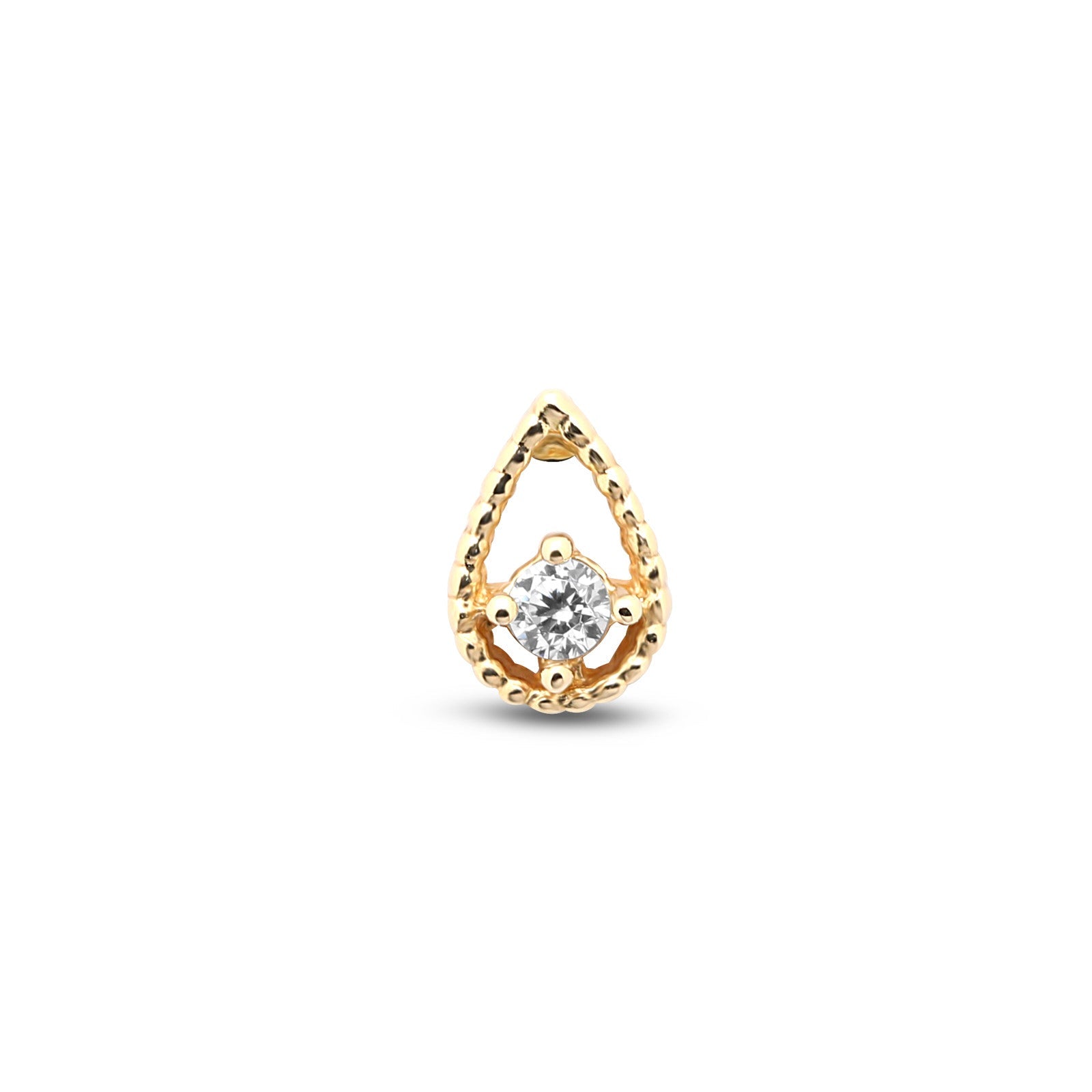 14kt Gold Flatback - Adorn