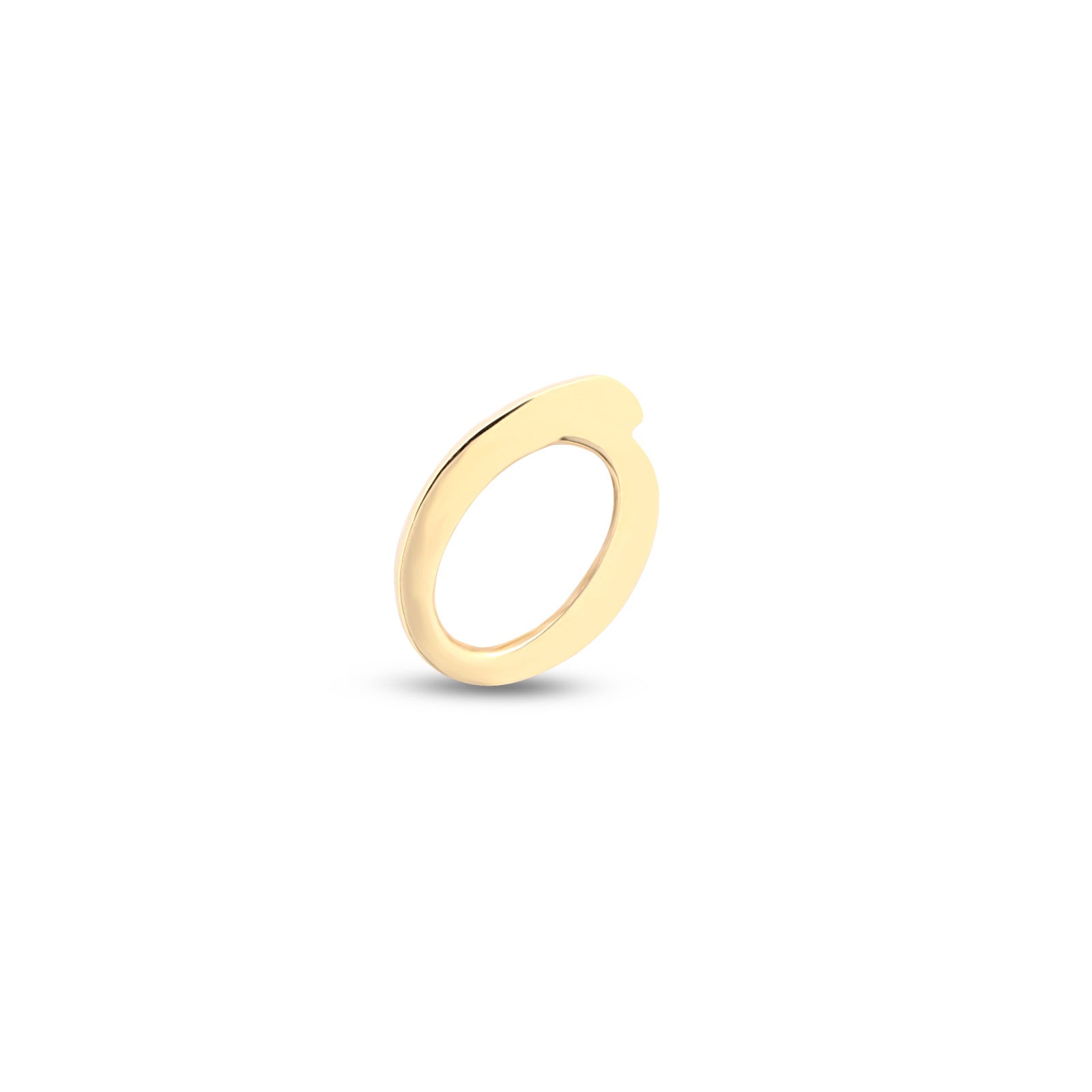 14kt Gold Flatback - Ring