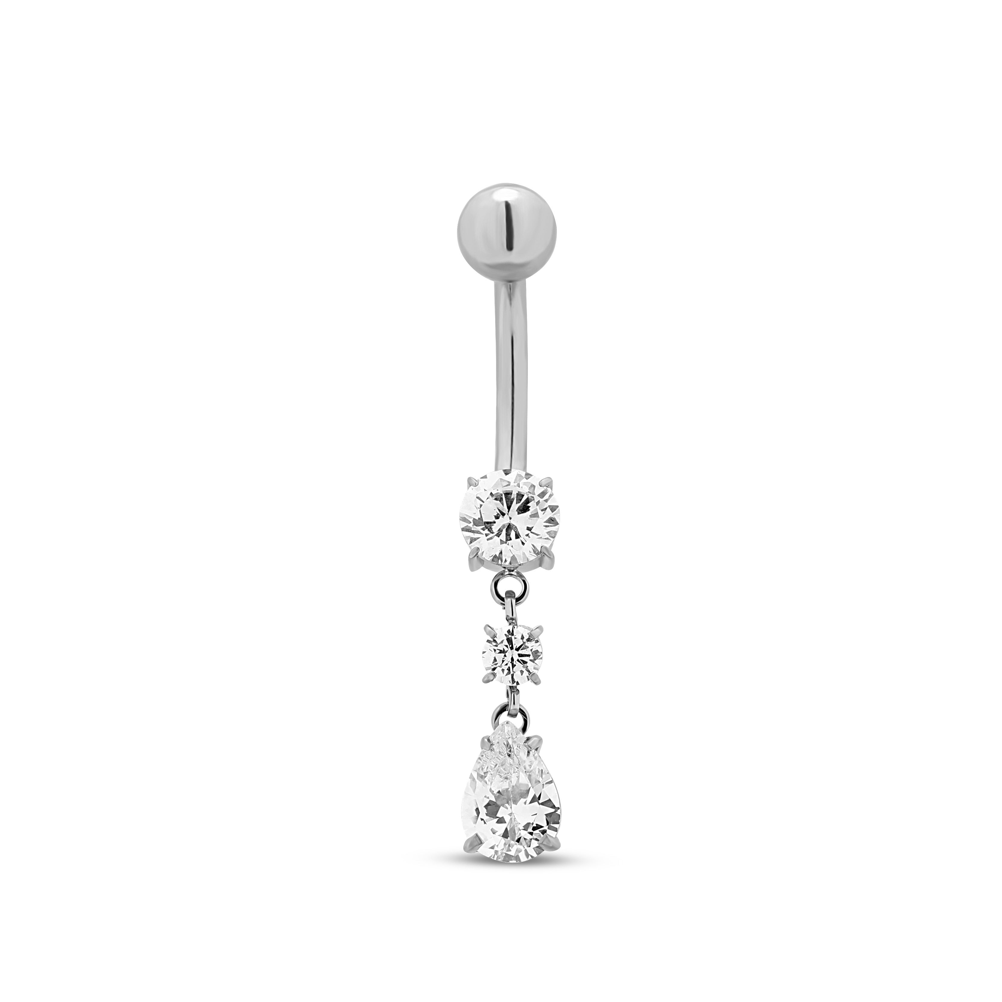 Titanium Dangle Navel Bar