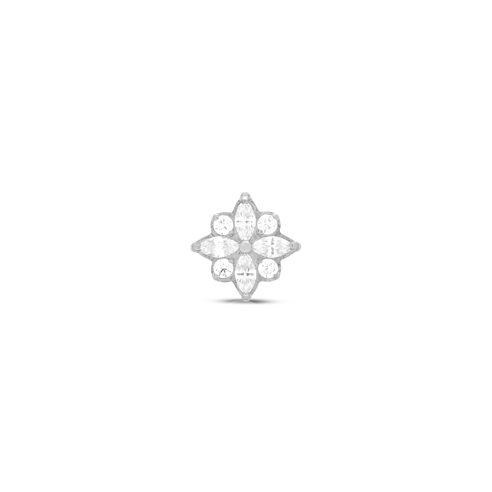 Jewelled Ovate Flower Flatback