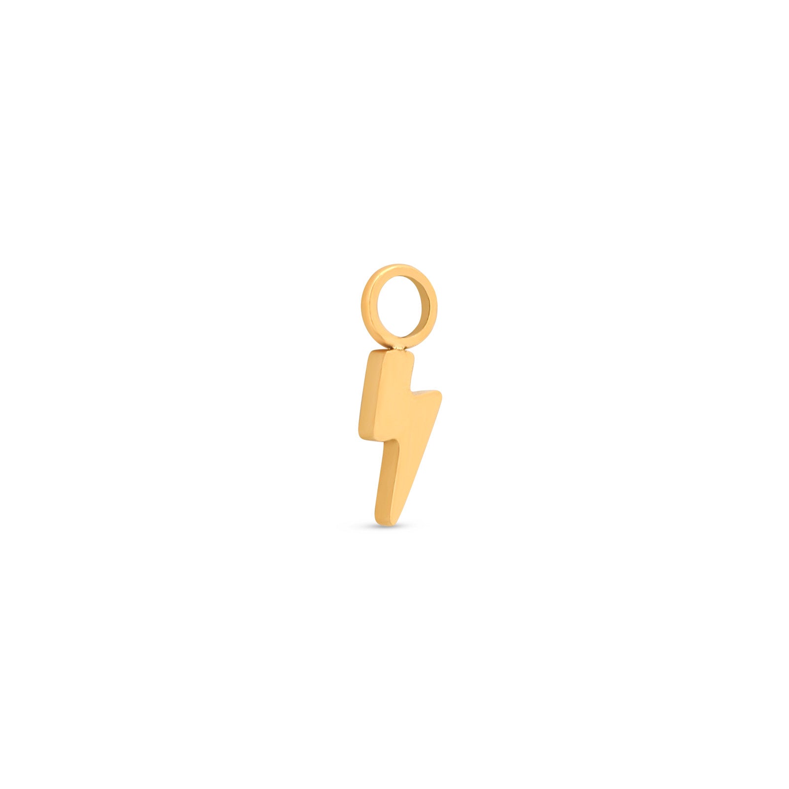 18k V-Gold Bolt Charm