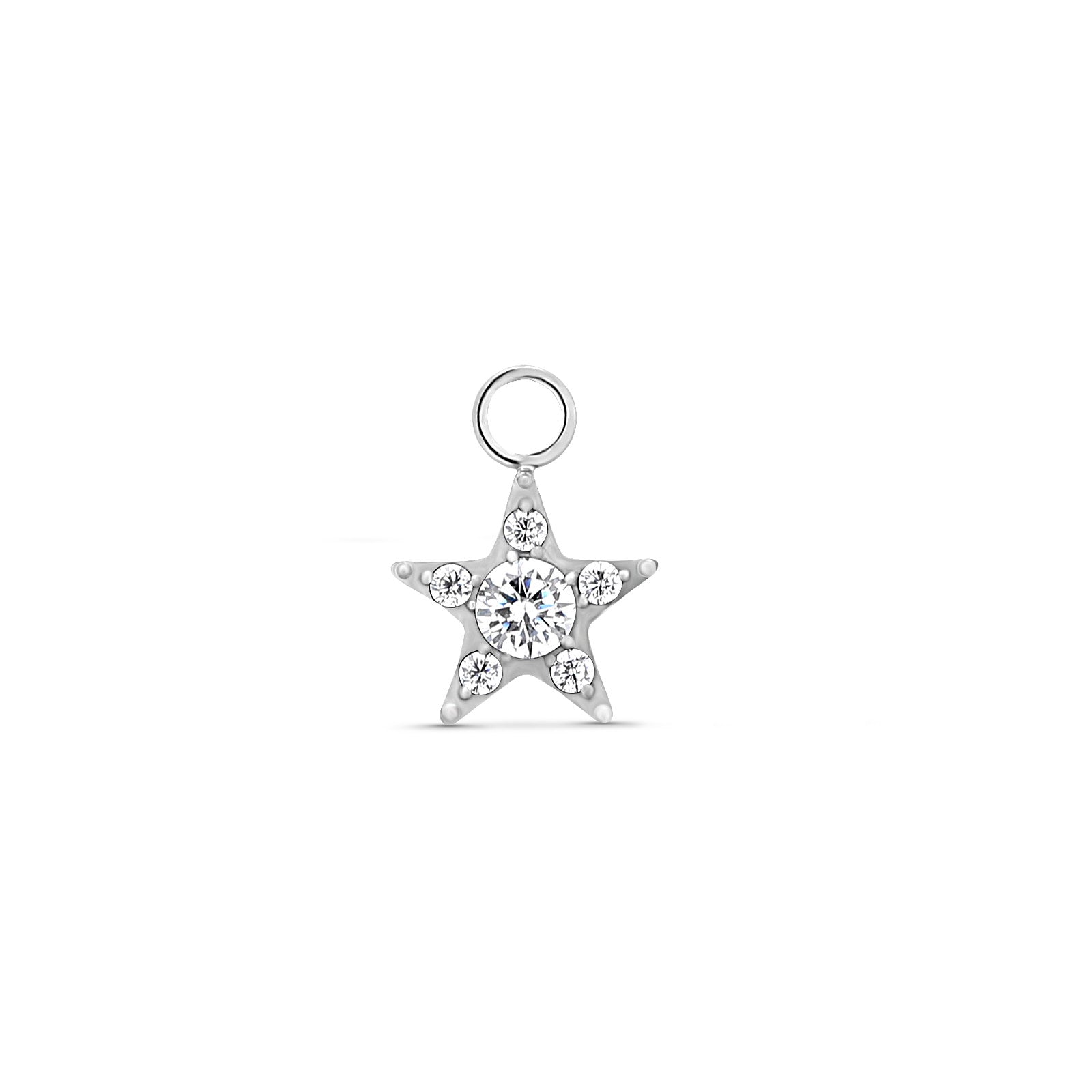 Crystal Star Charm