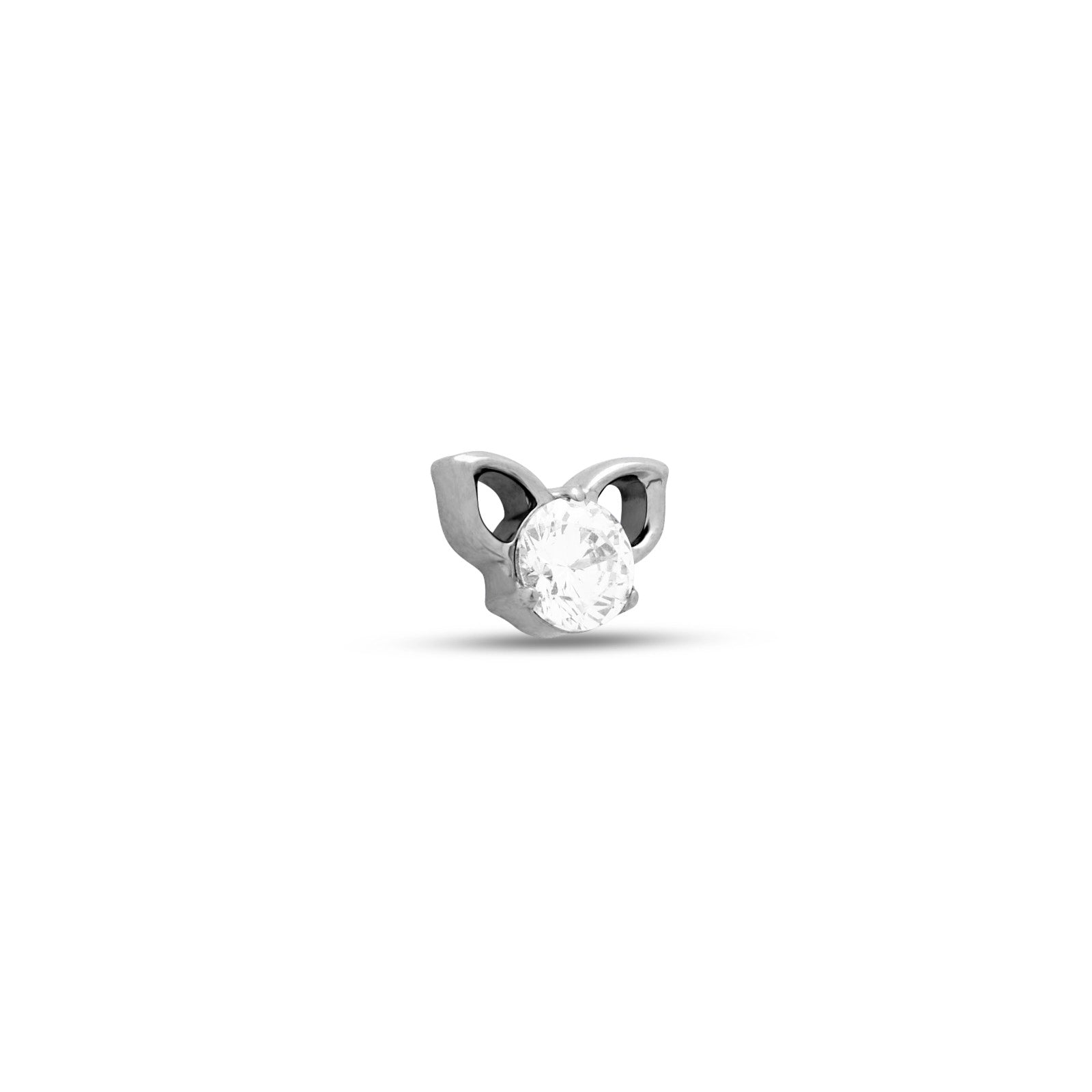 Jewel Cat Ears Flatback