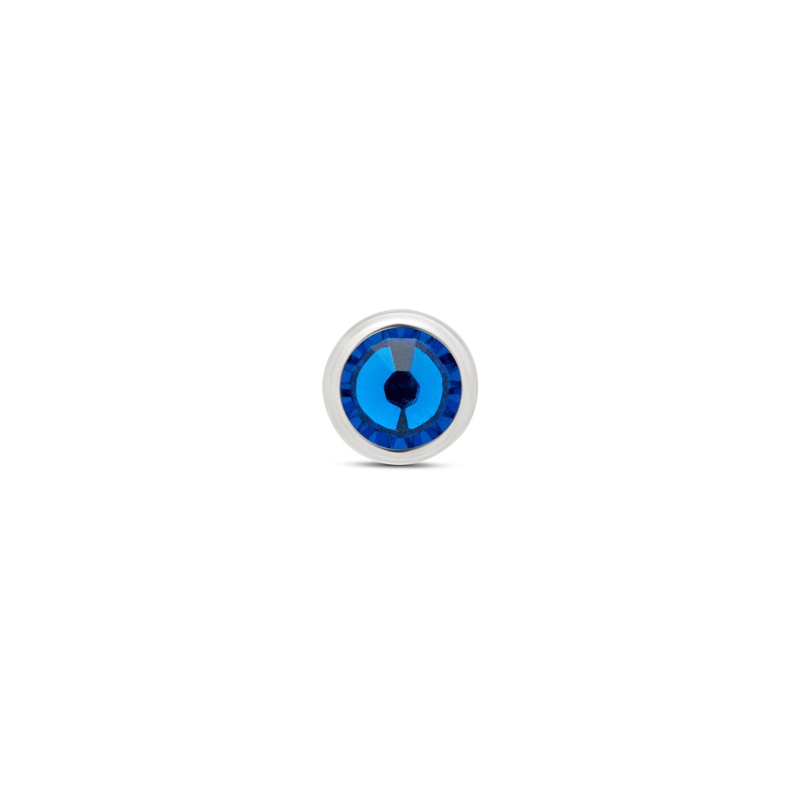 Bezel Crystal Threaded Flatback
