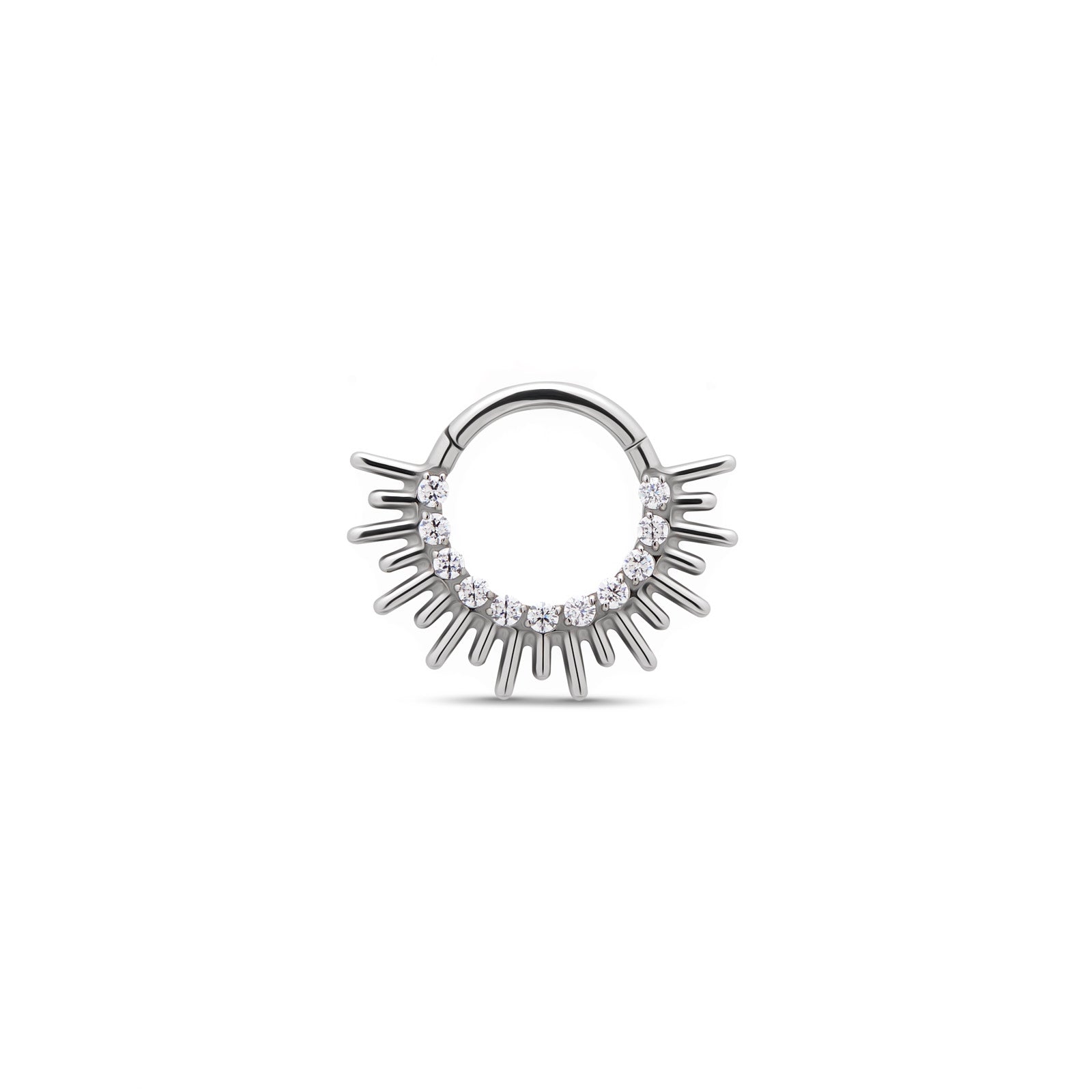 Halo Hinged Ring