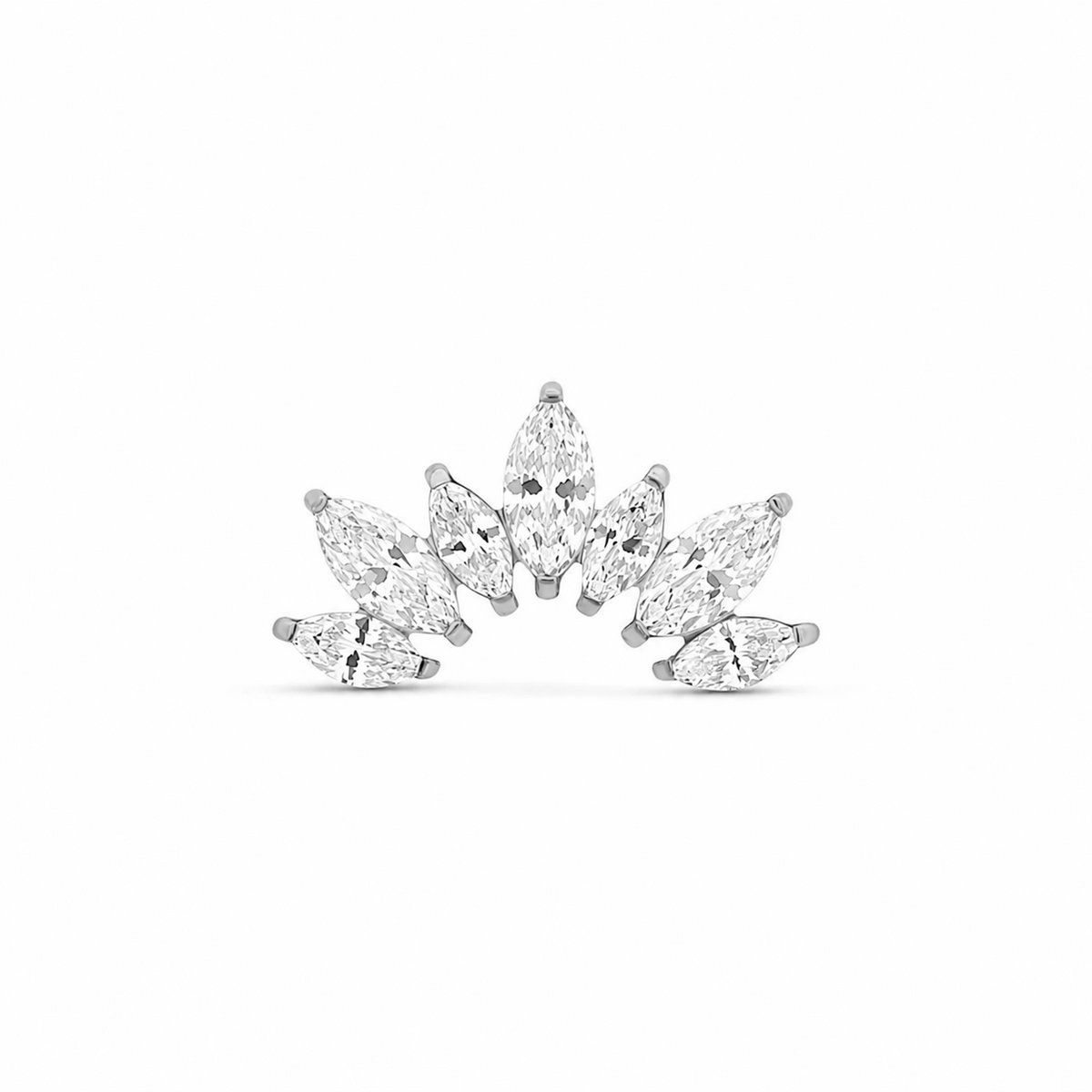 Crystal Jewelled Crown Flatback