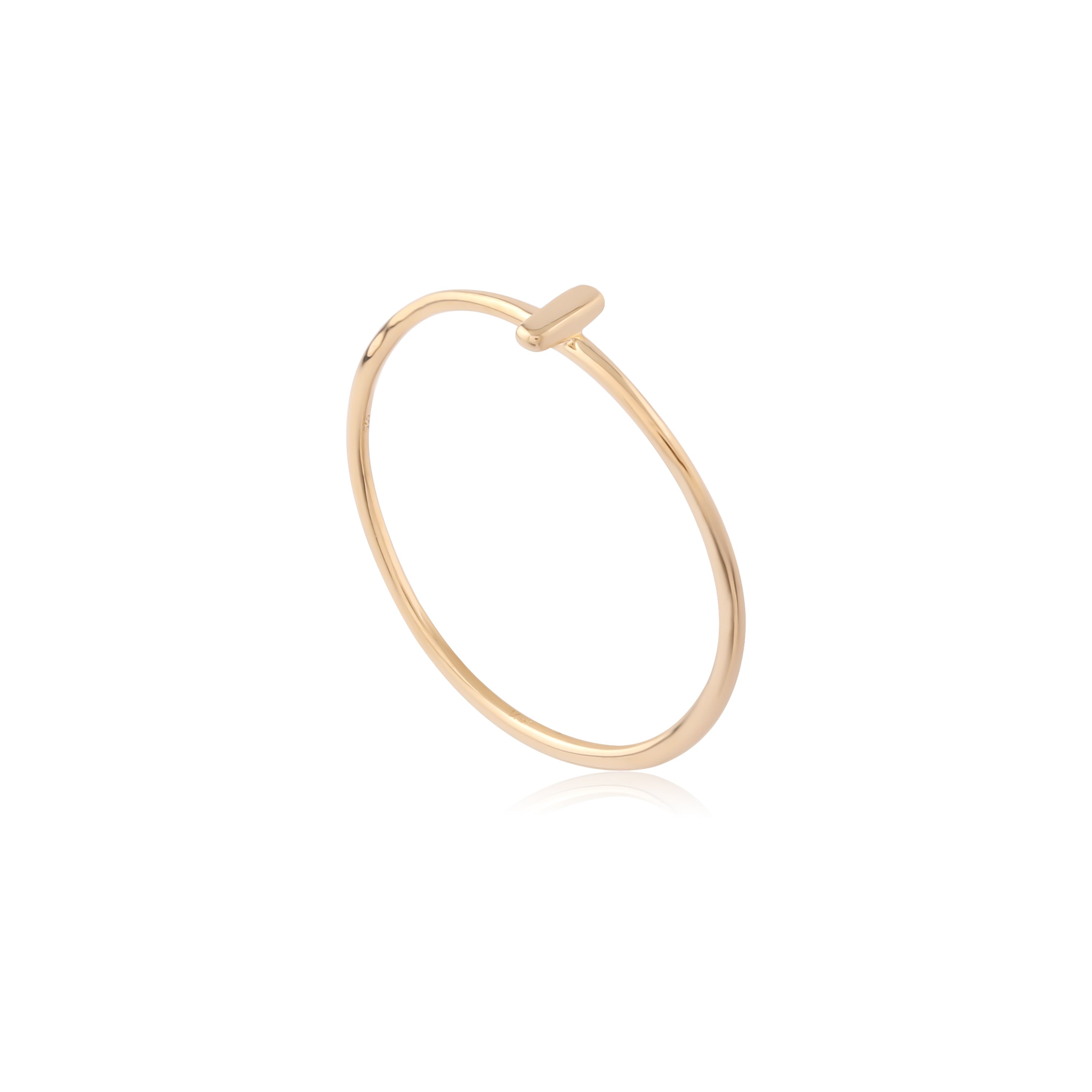 Bar - 14kt Gold Vermeil Ring