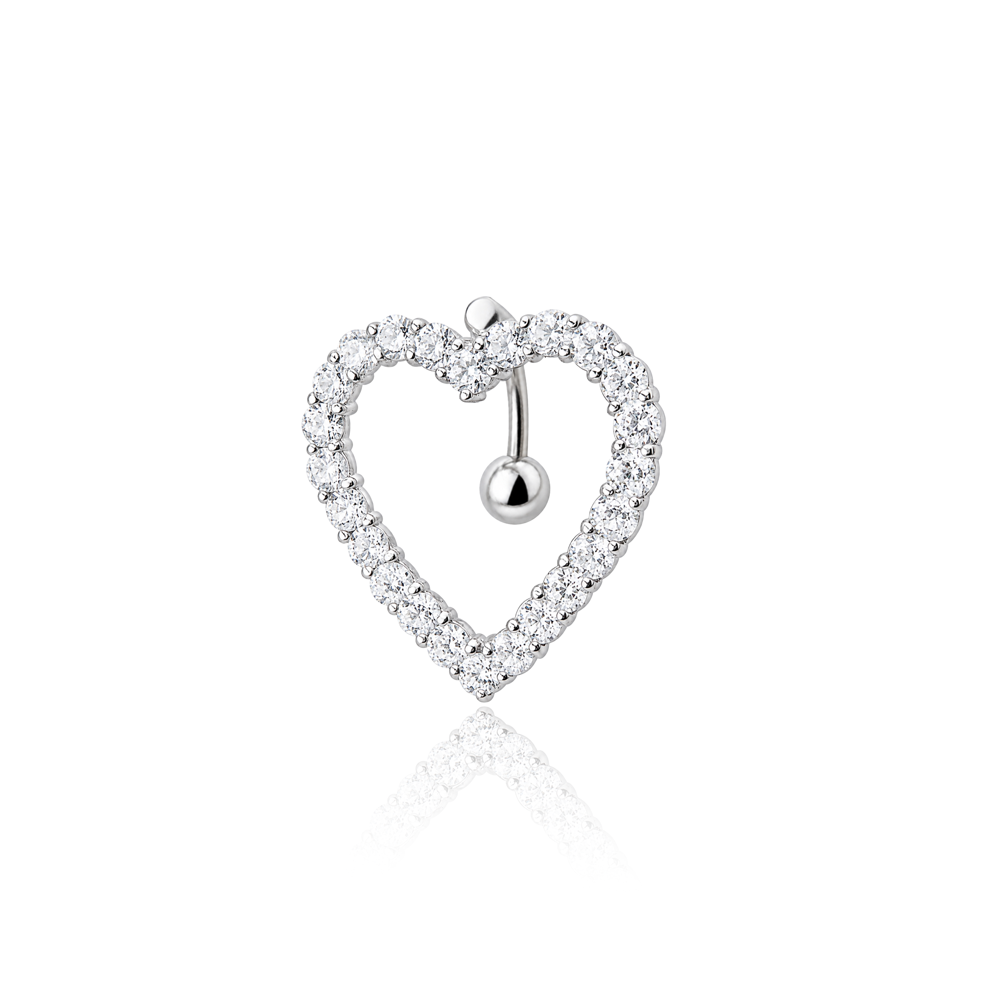 Heart Navel Bar