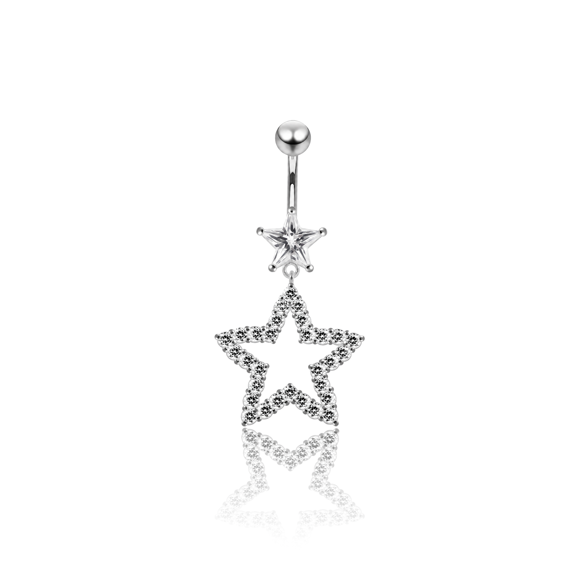 Sparkling Star Navel Bar