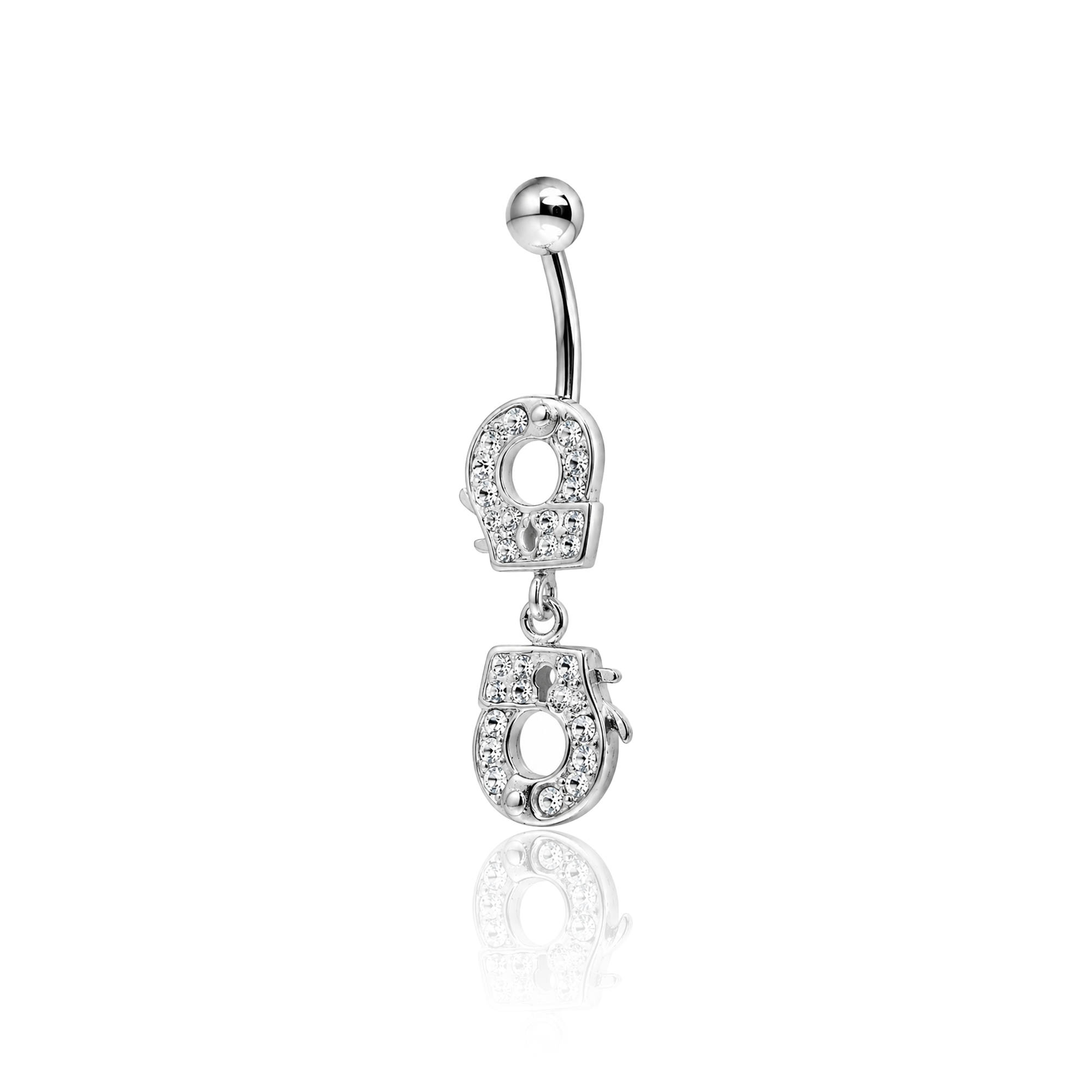 Handcuffs Navel Bar