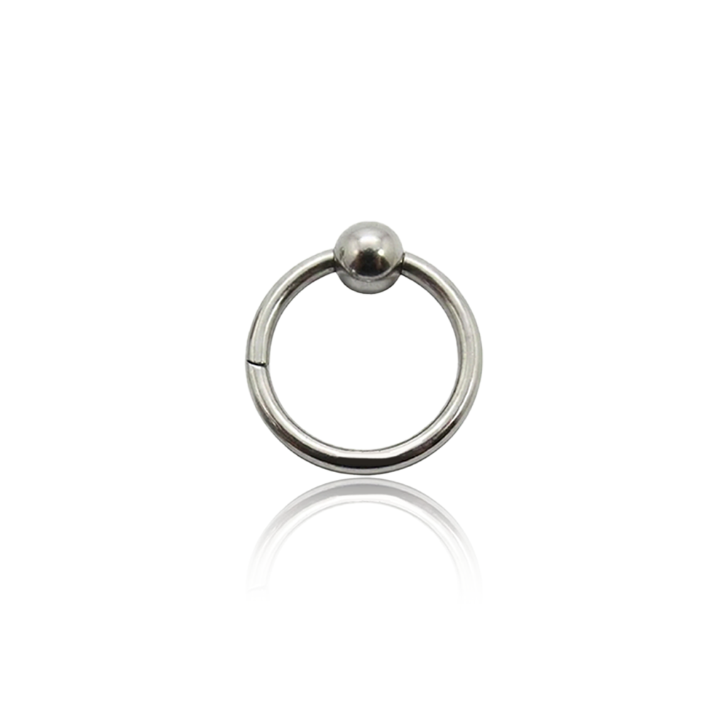 Surgical Steel Hinged Captive Bead Ring