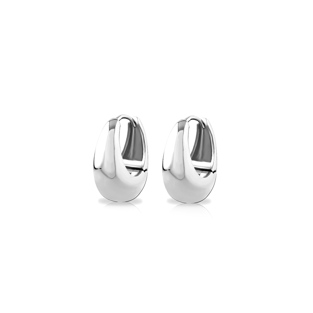 Surgical Steel Chunky Earrings - Pair