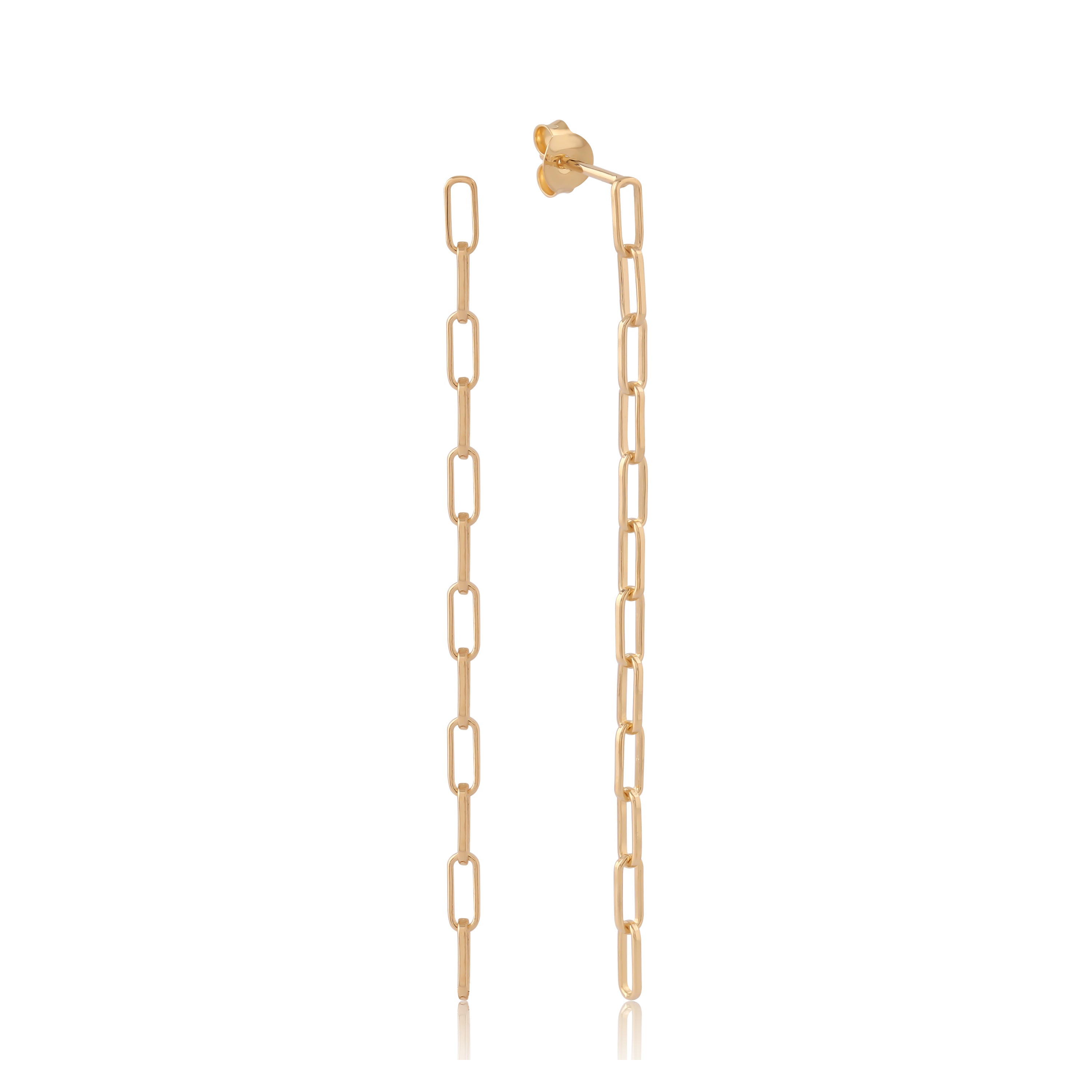 Clips ST - 14kt Gold Vermeil Earrings