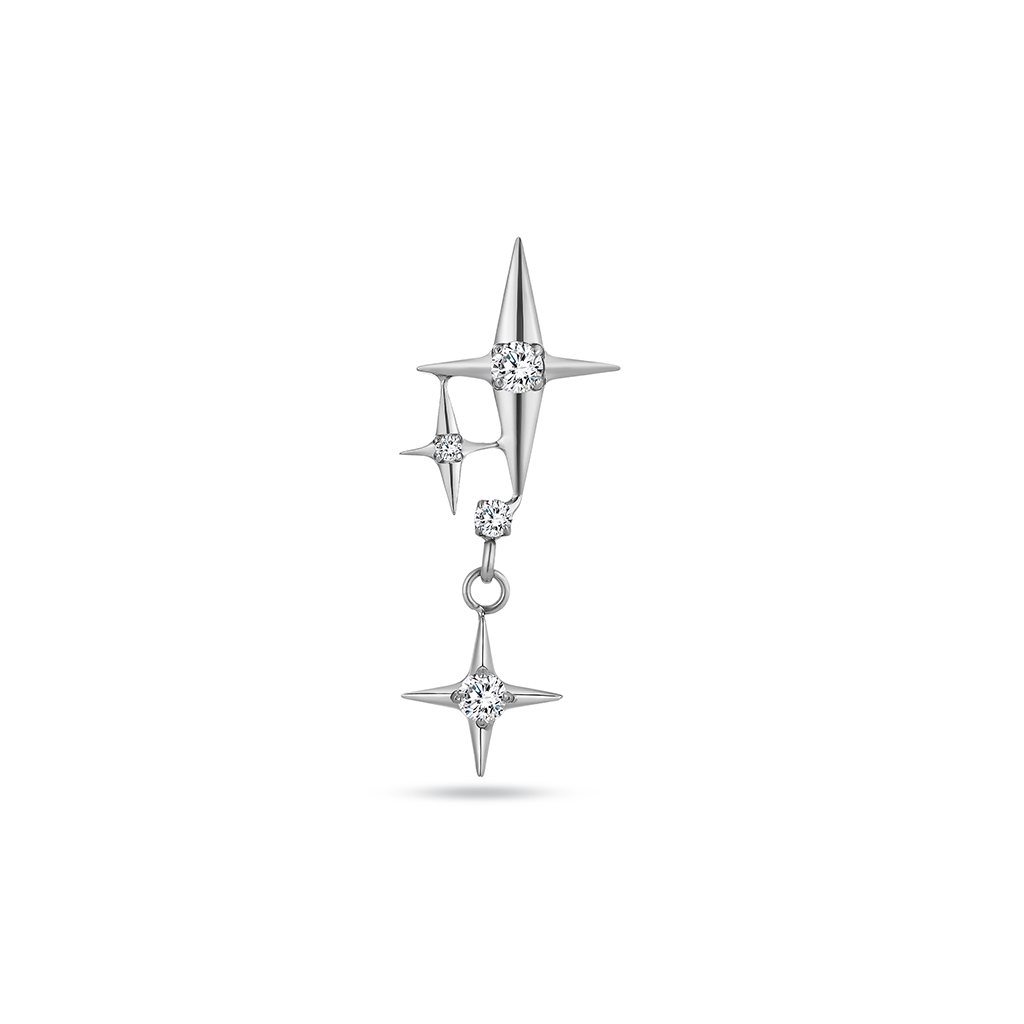 Twinkle Star Dangle Flatback
