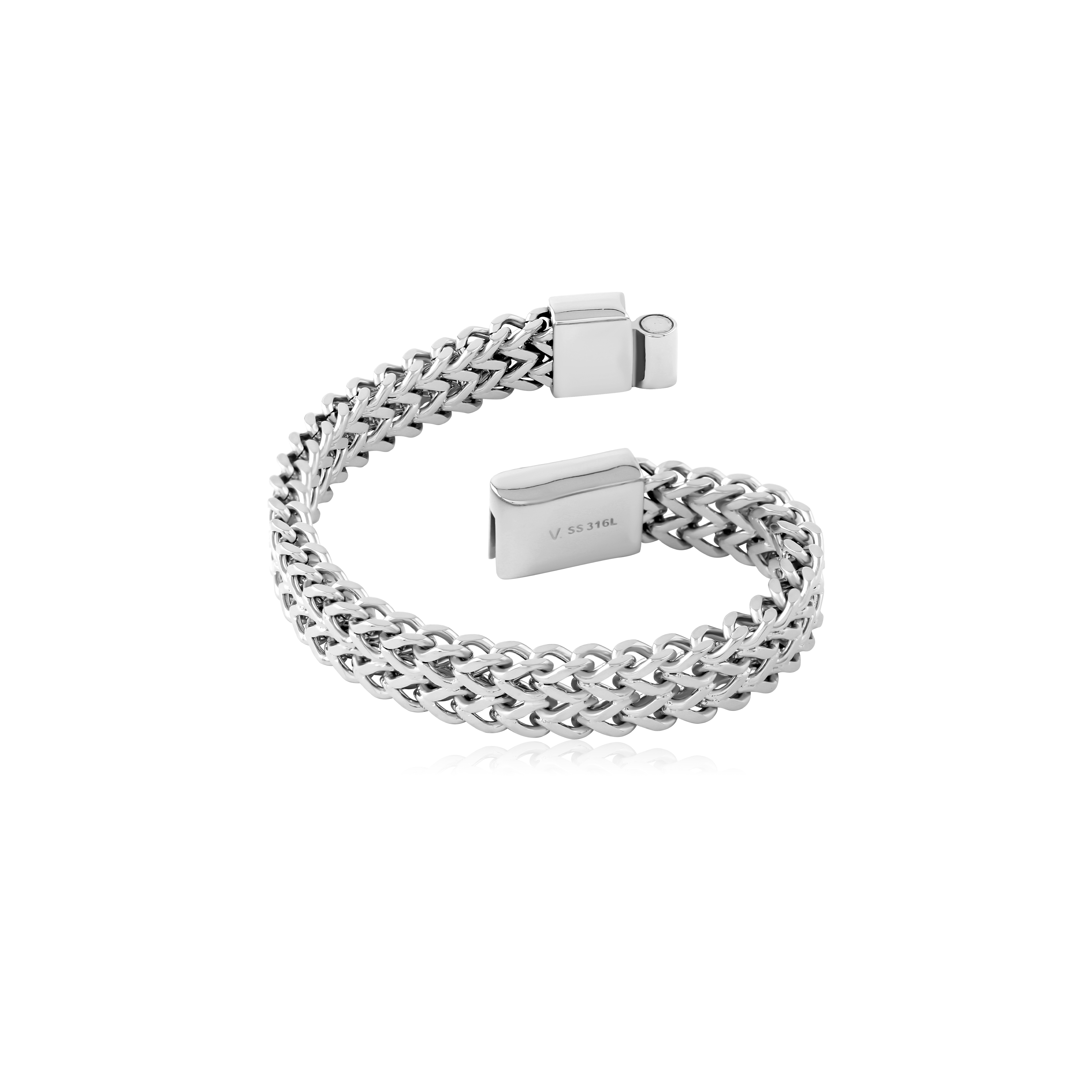 Steel Bracelet Double Franco
