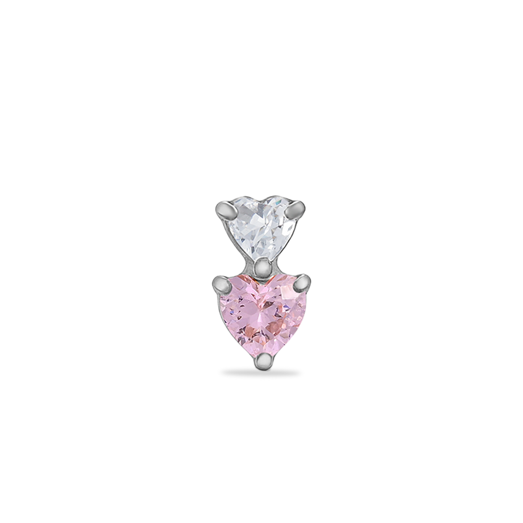 Double Heart Flatback
