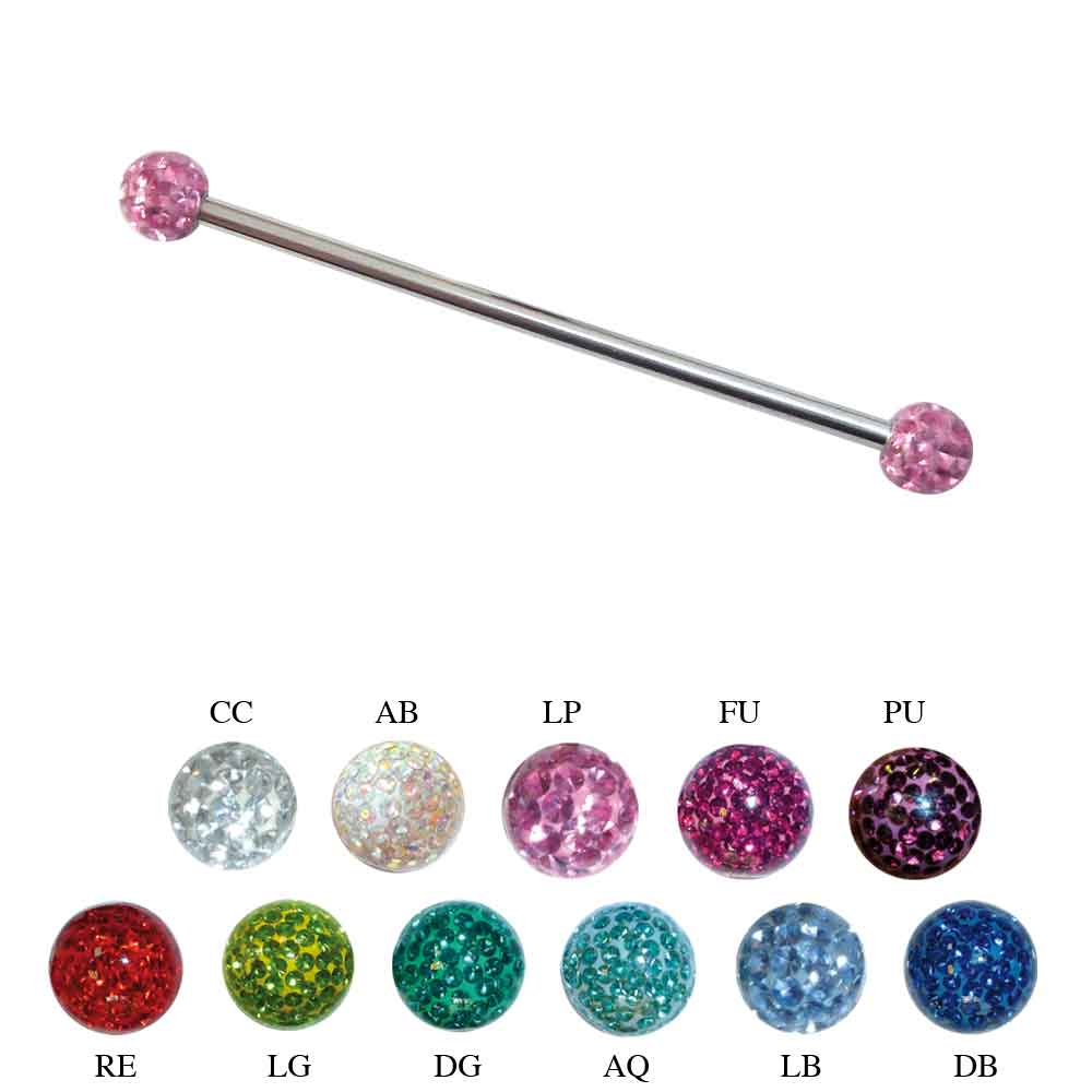 Epoxy Ball Industrial Barbell
