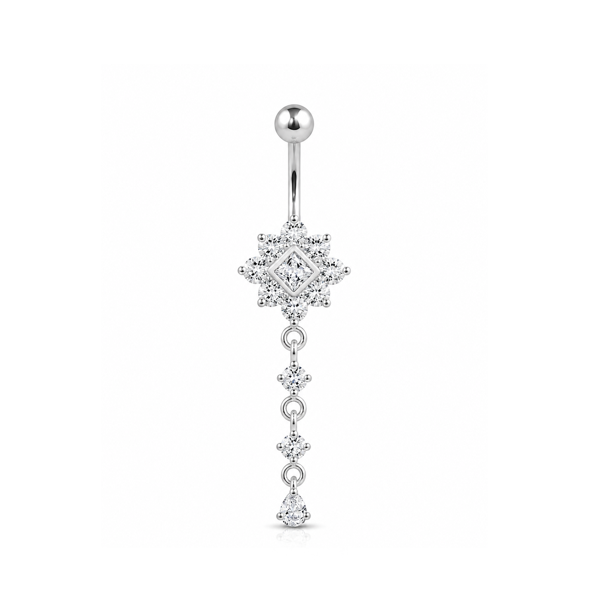 Funny Flowers Navel Bar