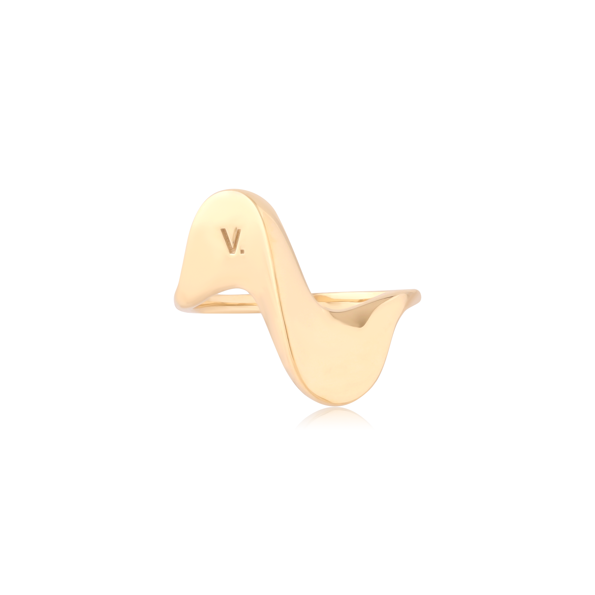 18k V-Gold Ring - Monarch