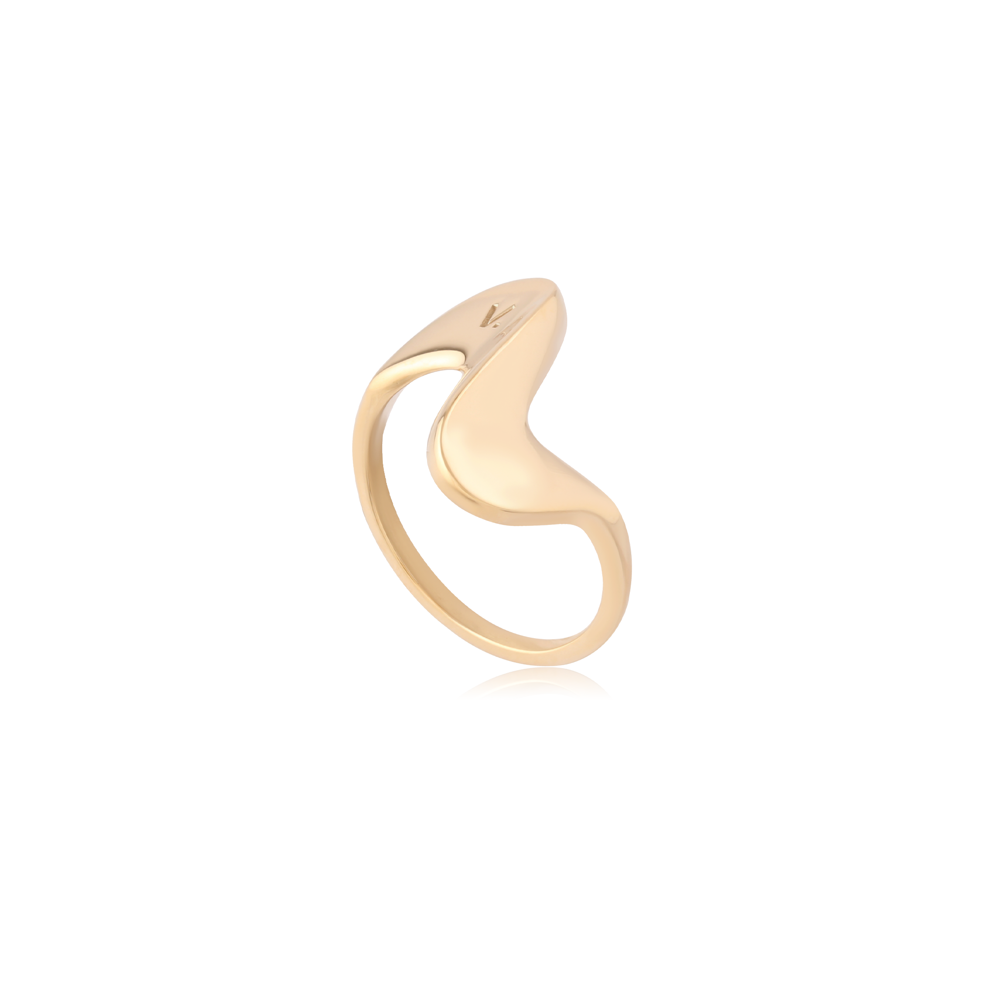 18k V-Gold Ring - Monarch