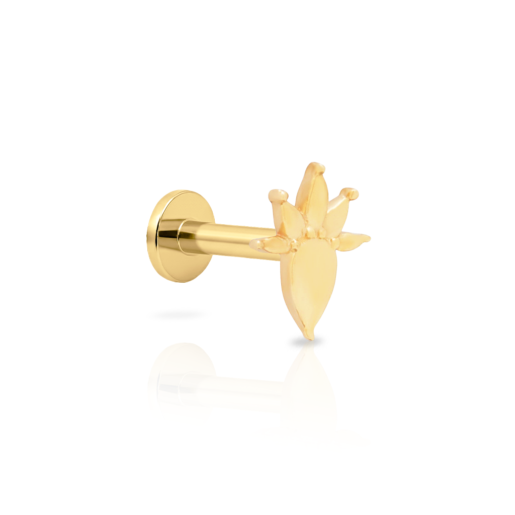 14kt Gold Flatback - Aten
