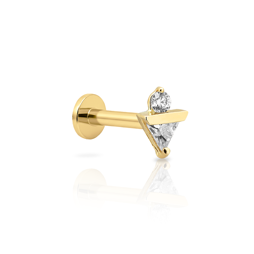 14kt Gold Flatback - Atlas
