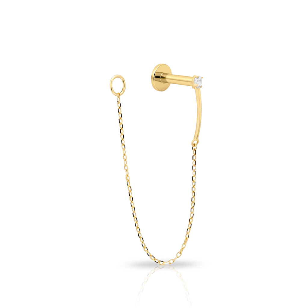 14kt Gold Flatback - Inoa