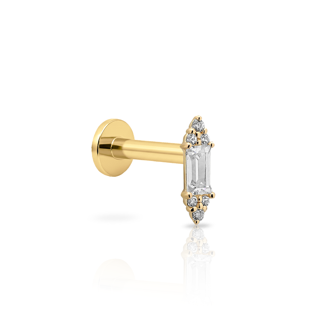 14kt Gold Flatback - Nata