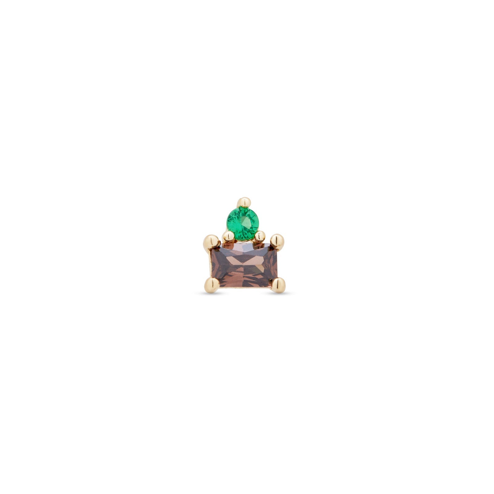 14kt Gold Flatback- Bronty