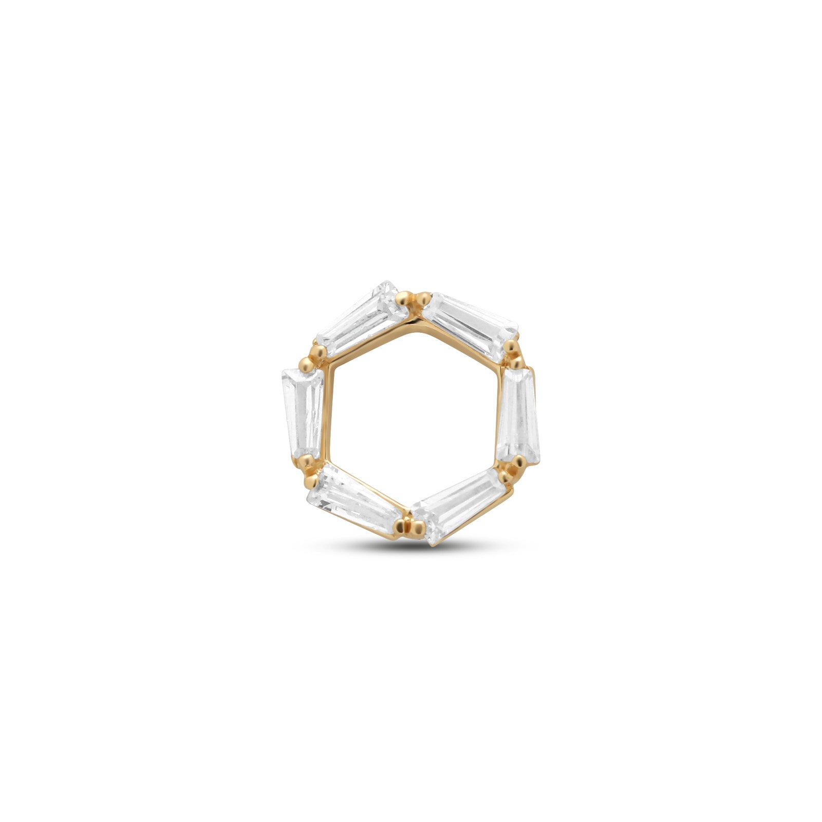 14kt Gold Flatback - Cyra