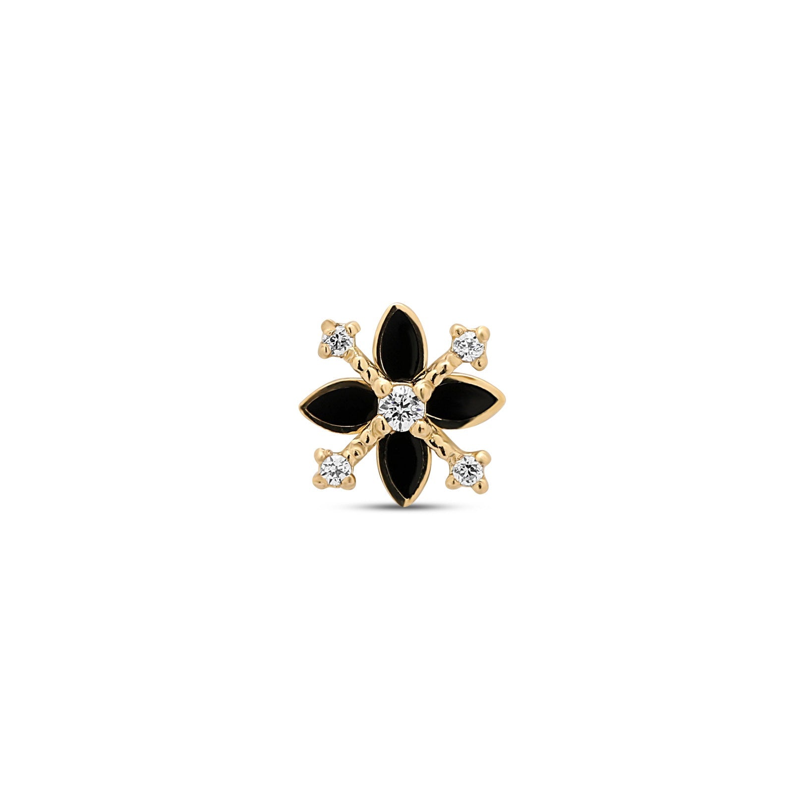 14kt Gold Flatback - Kiana