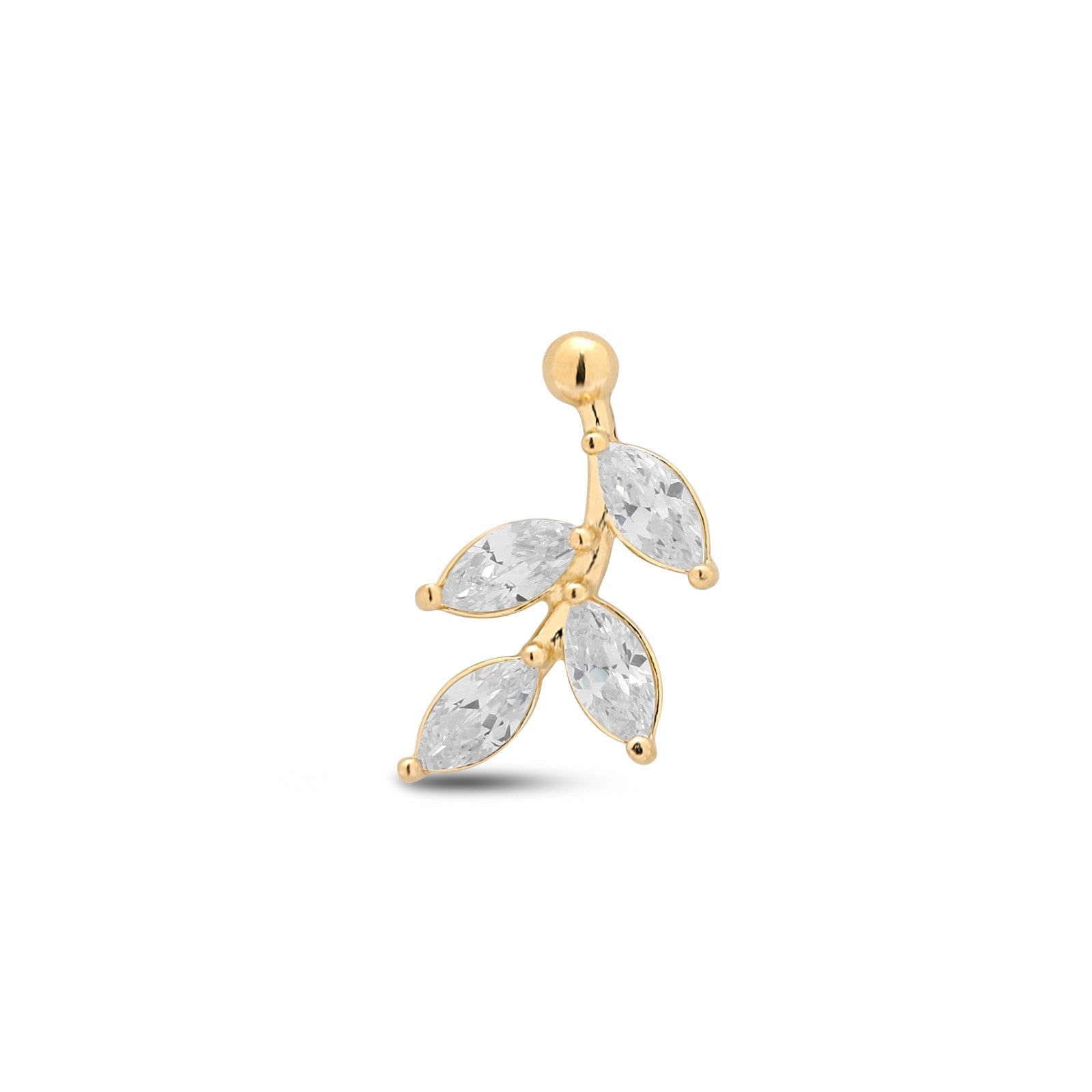 14kt Gold Flatback - Lola