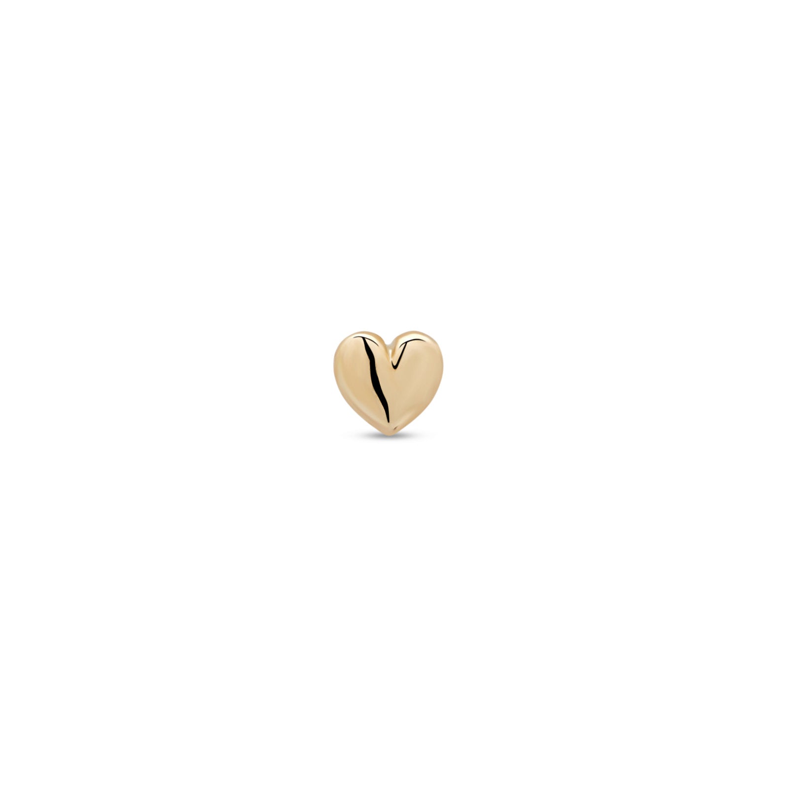 14kt Gold Flatback - Love Heart