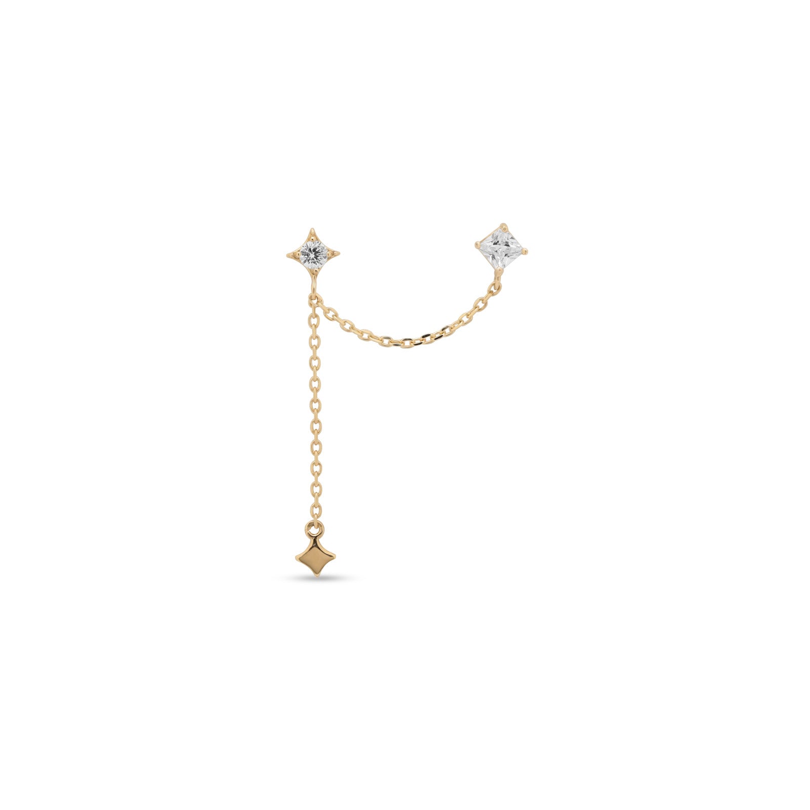 14kt Gold Flatback - Shiva