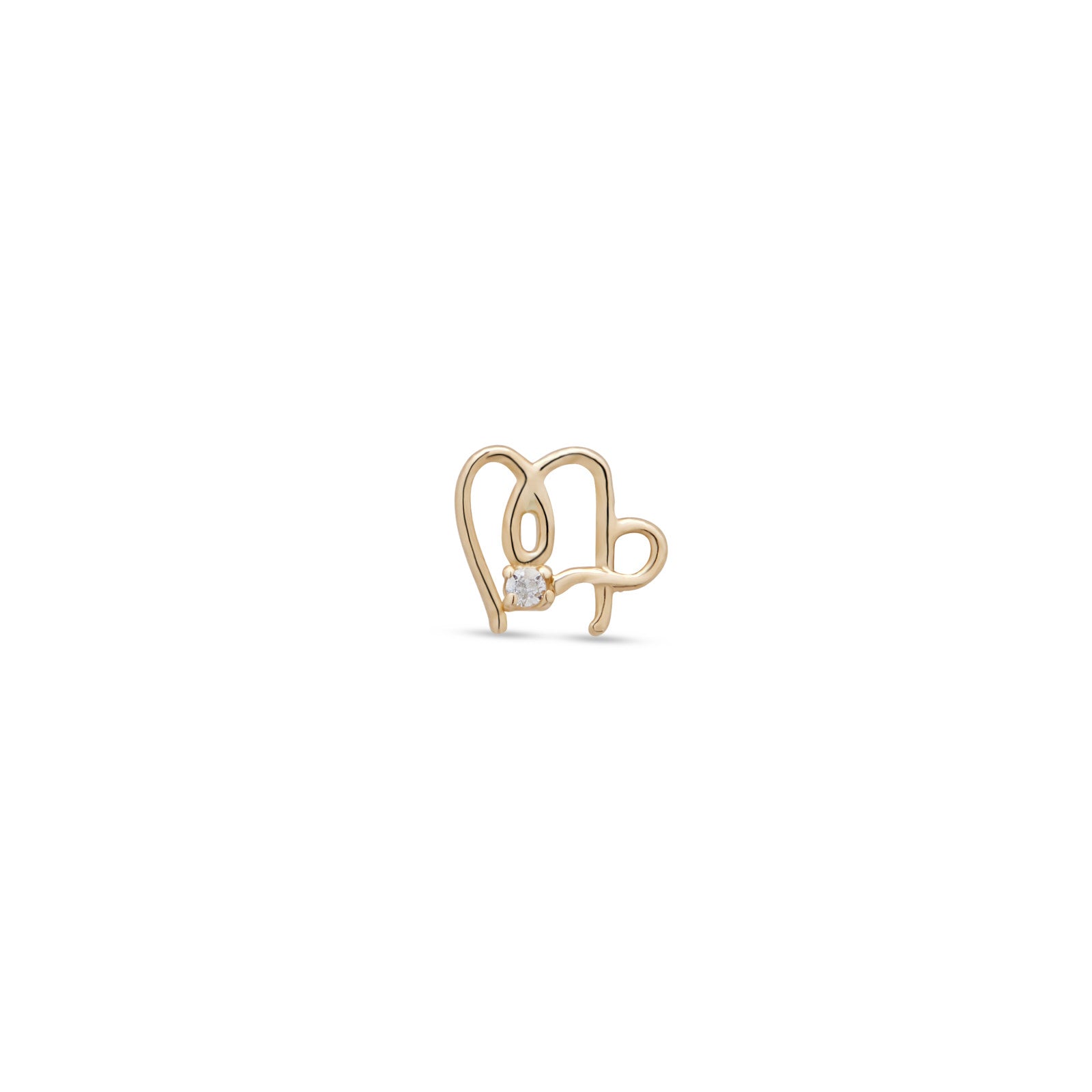 14kt Gold Flatback - Virgo