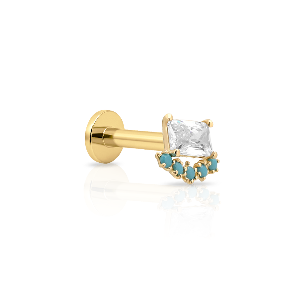 14kt Gold Flatback - Toras