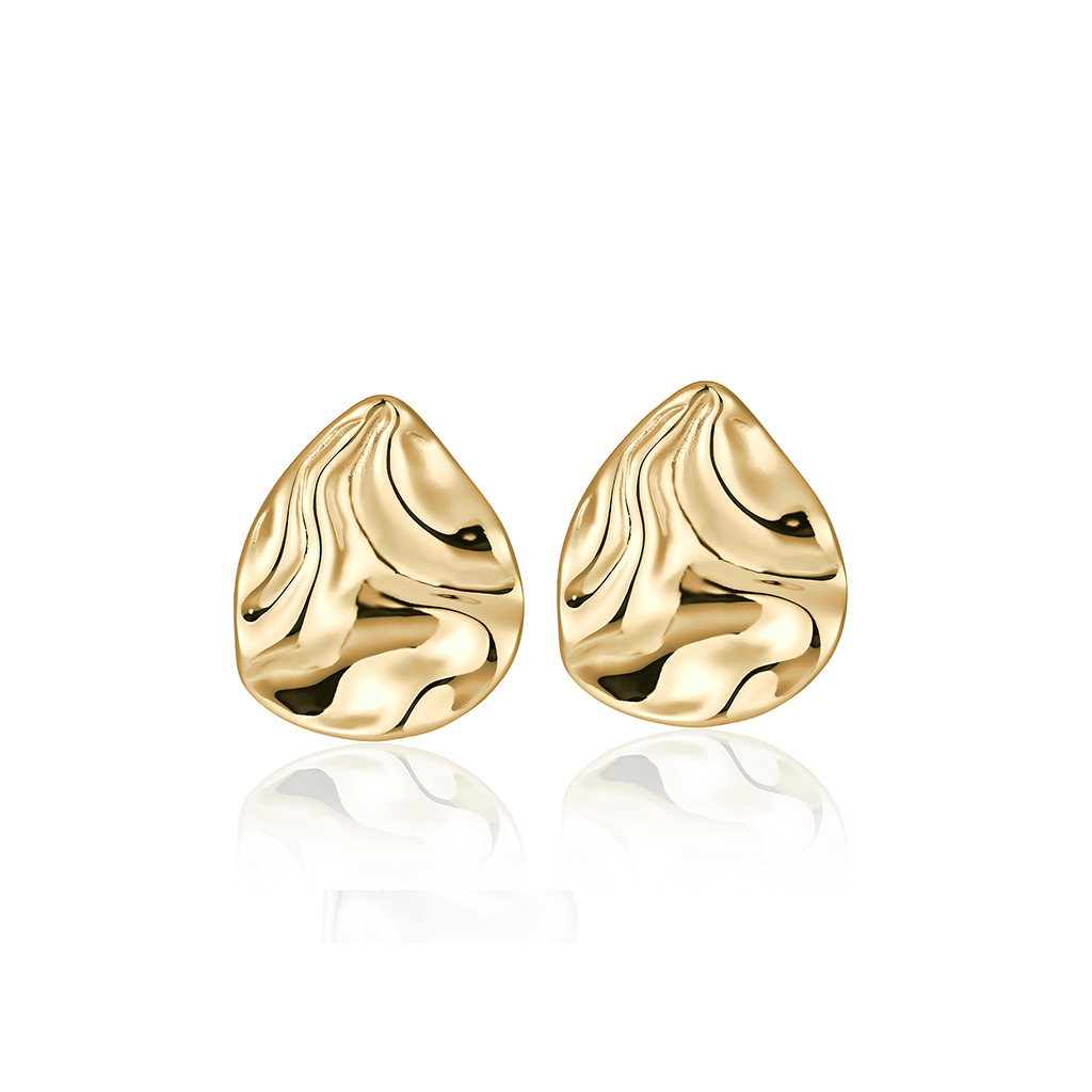 14kt V-Gold Earrings - Aurum
