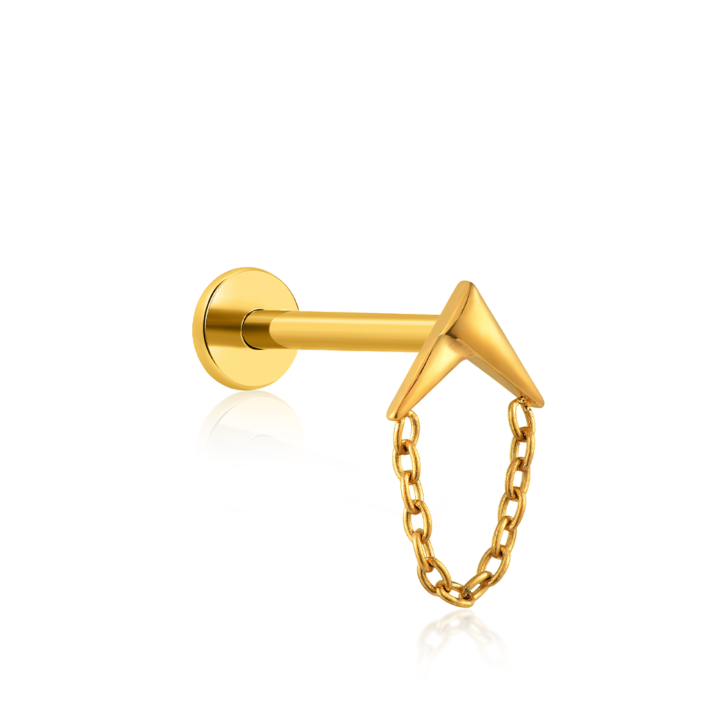 18k V-Gold Chain Flatback
