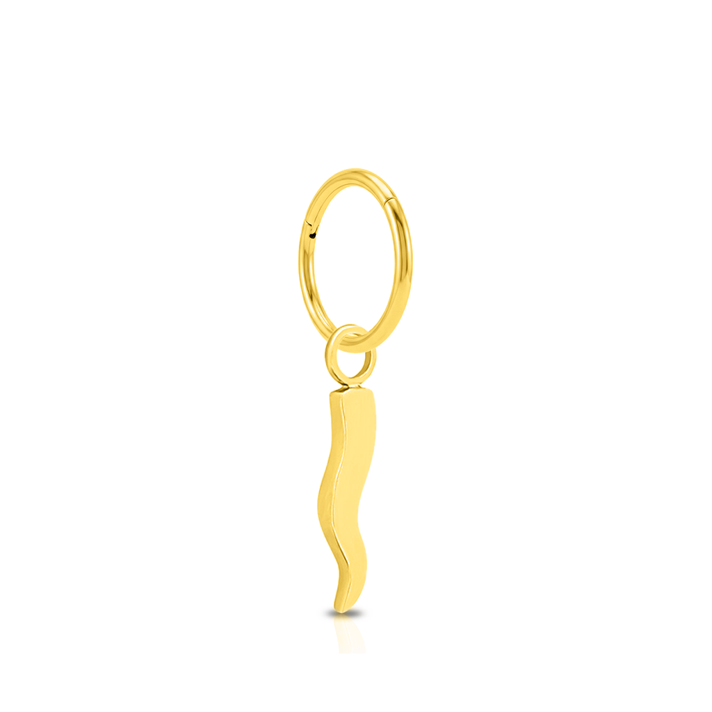 18k V-Gold Chilli Charm
