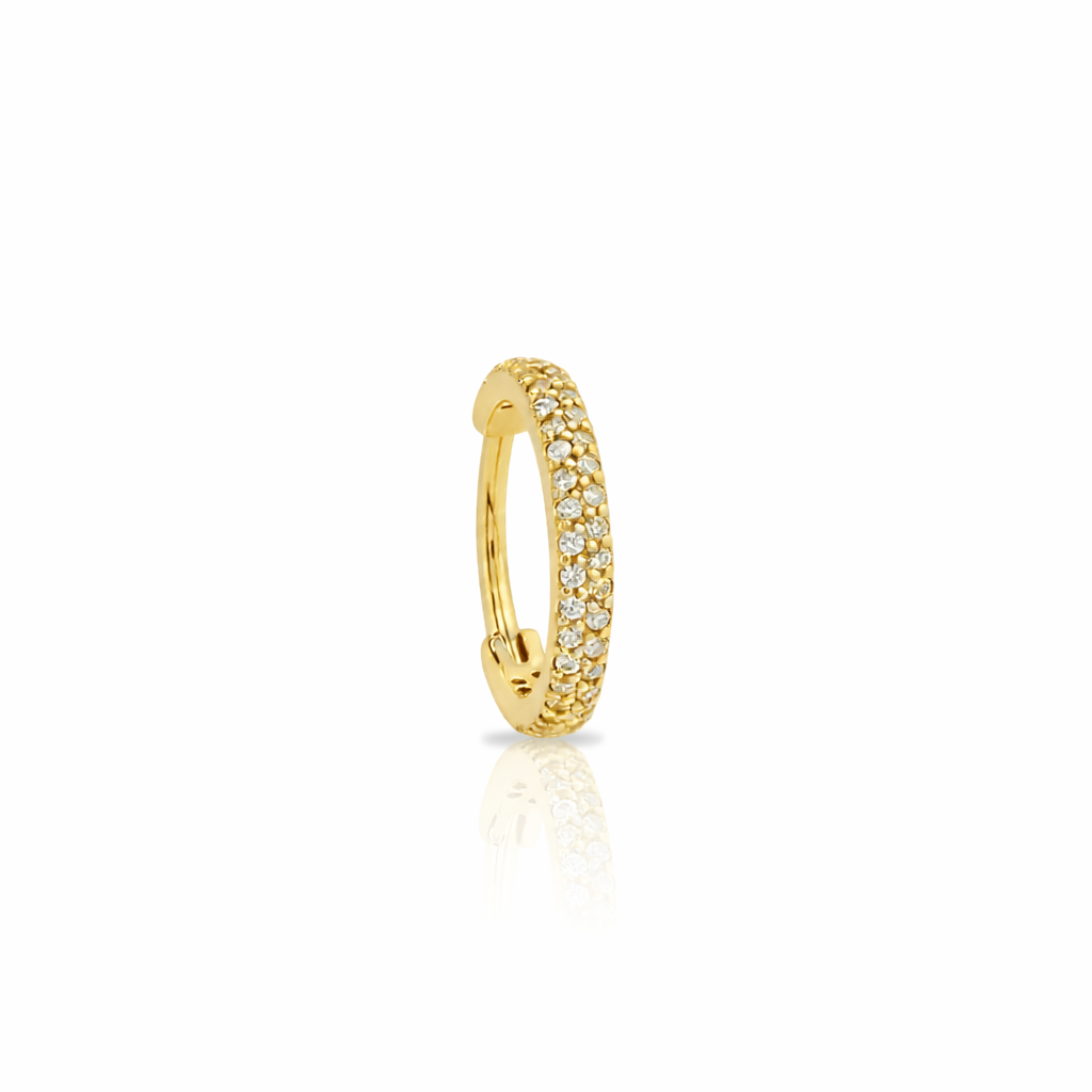 V-Gold Double Jewelled Hinged Segment
