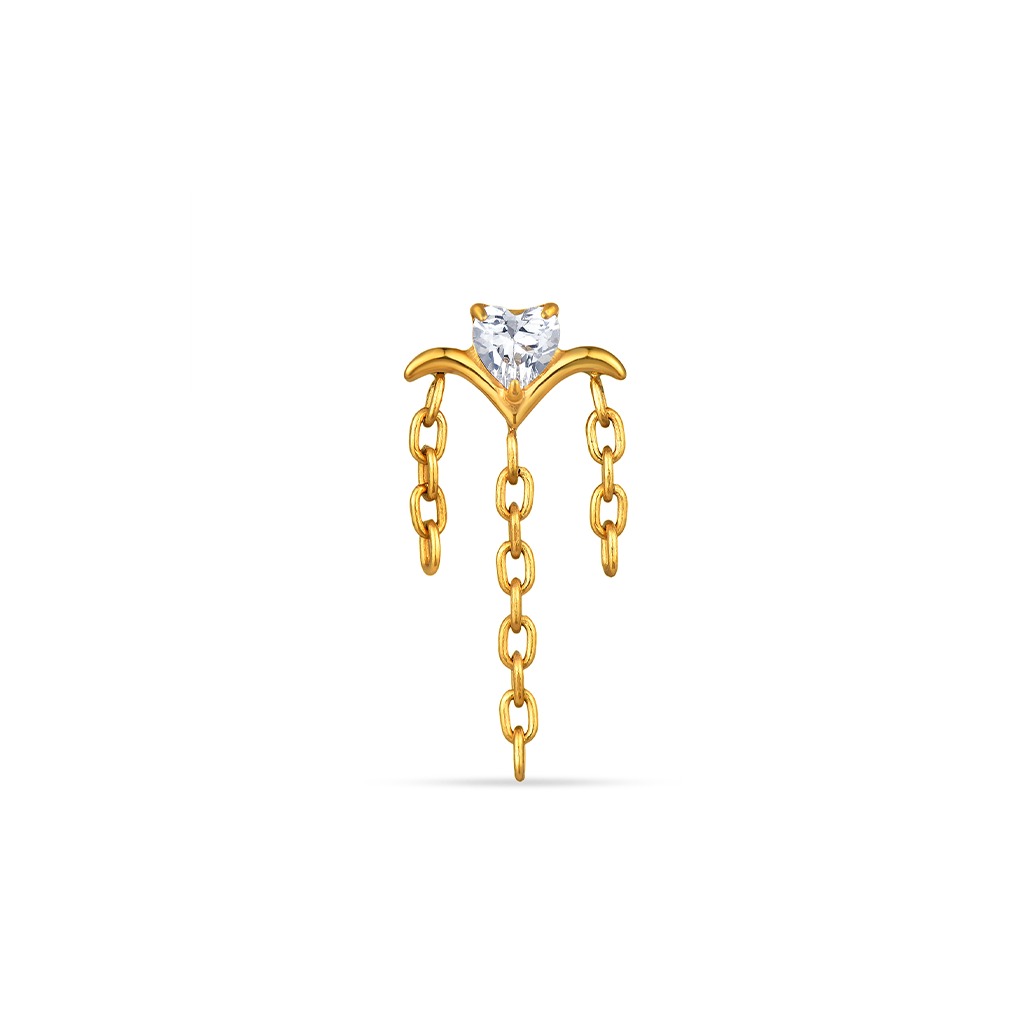 18k V-Gold Heaven Flatback