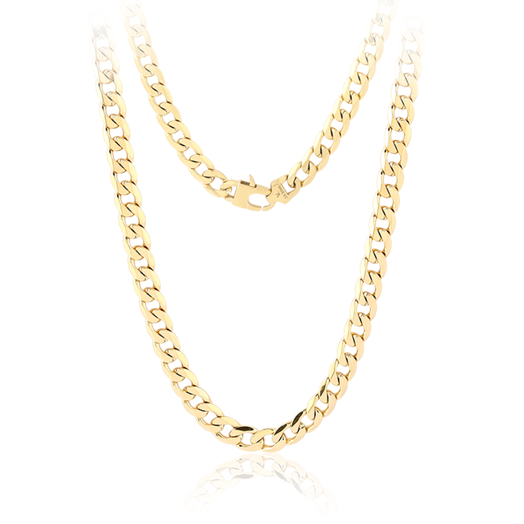 18k V-Gold Necklace Rollo