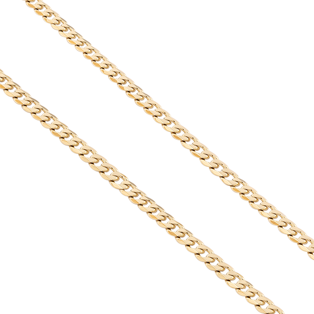 18k V-Gold Necklace Rollo