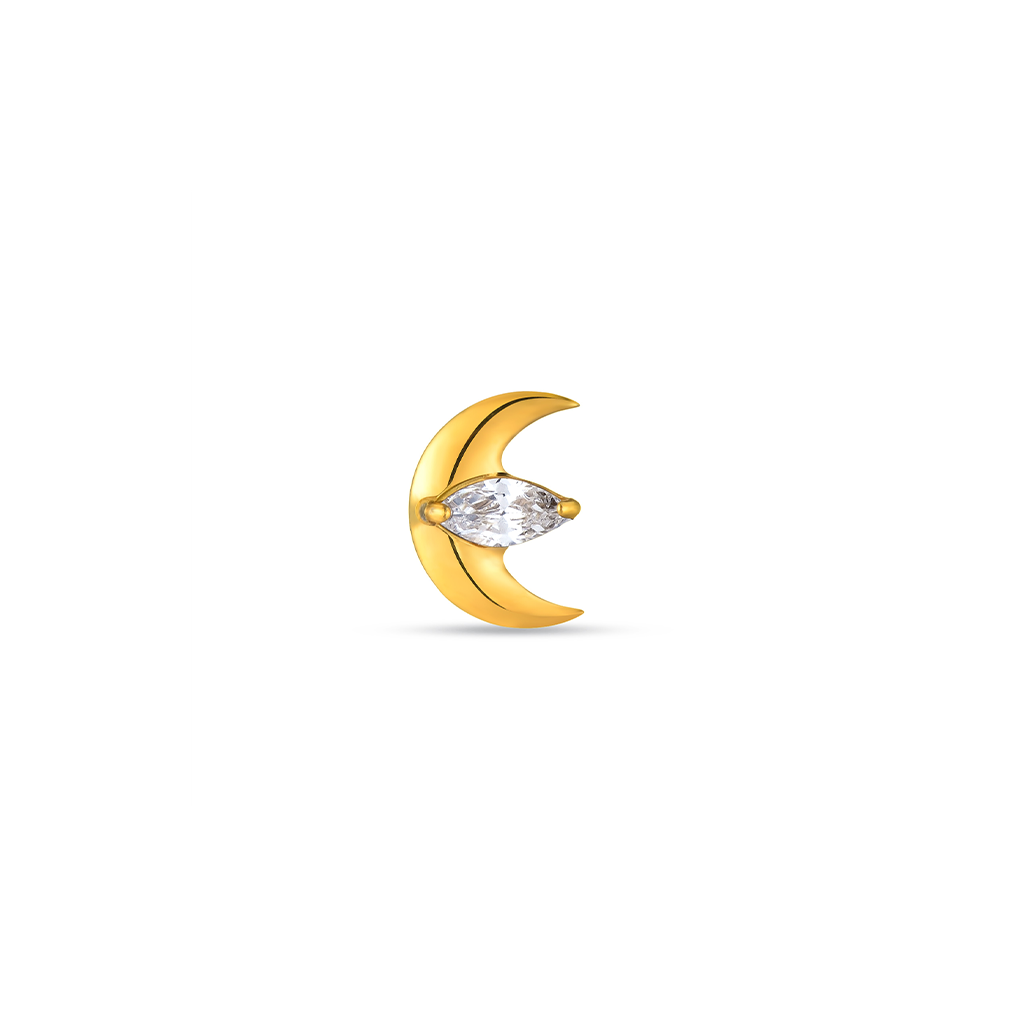 18k V-Gold Sauron Flatback
